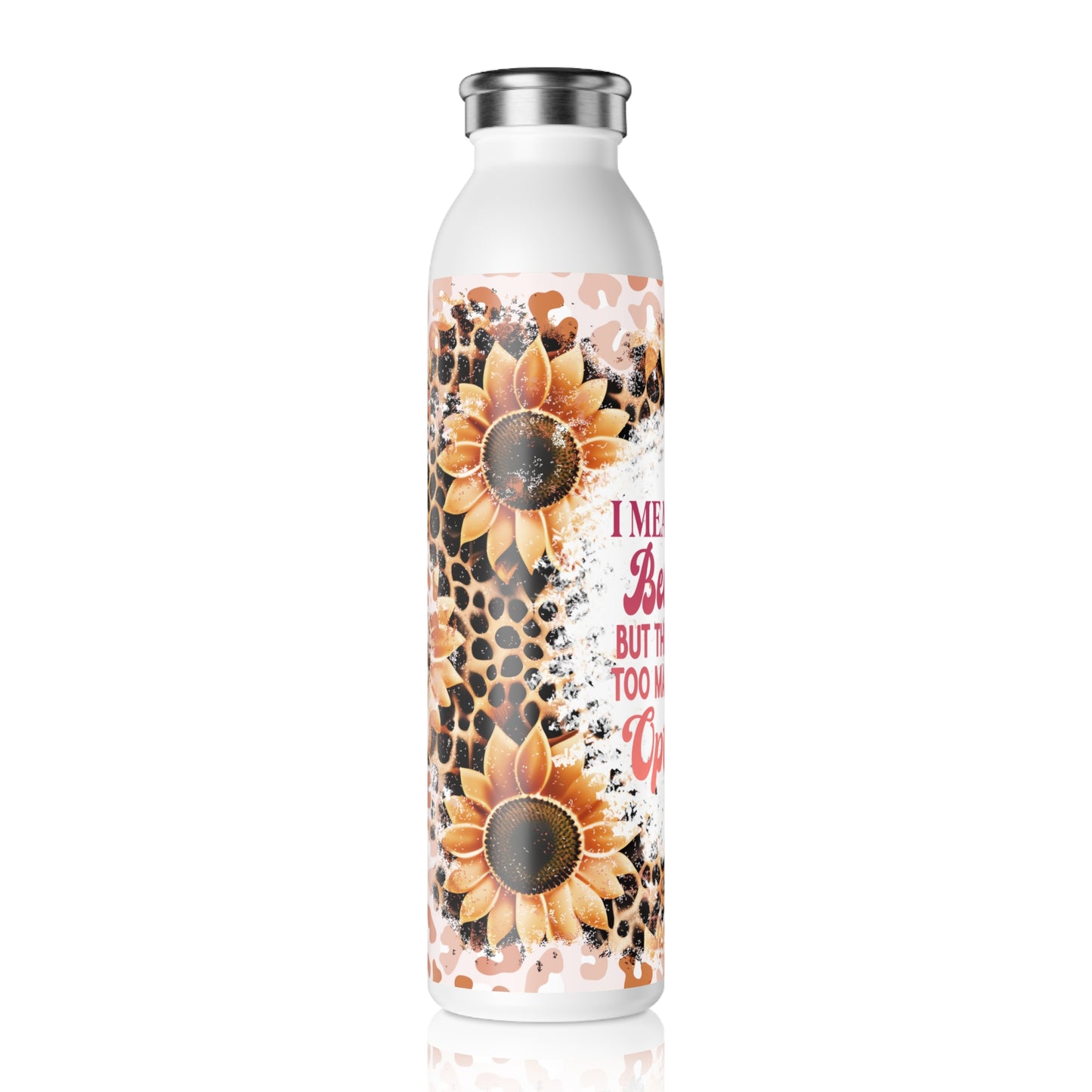 Behave Slim Water Bottle