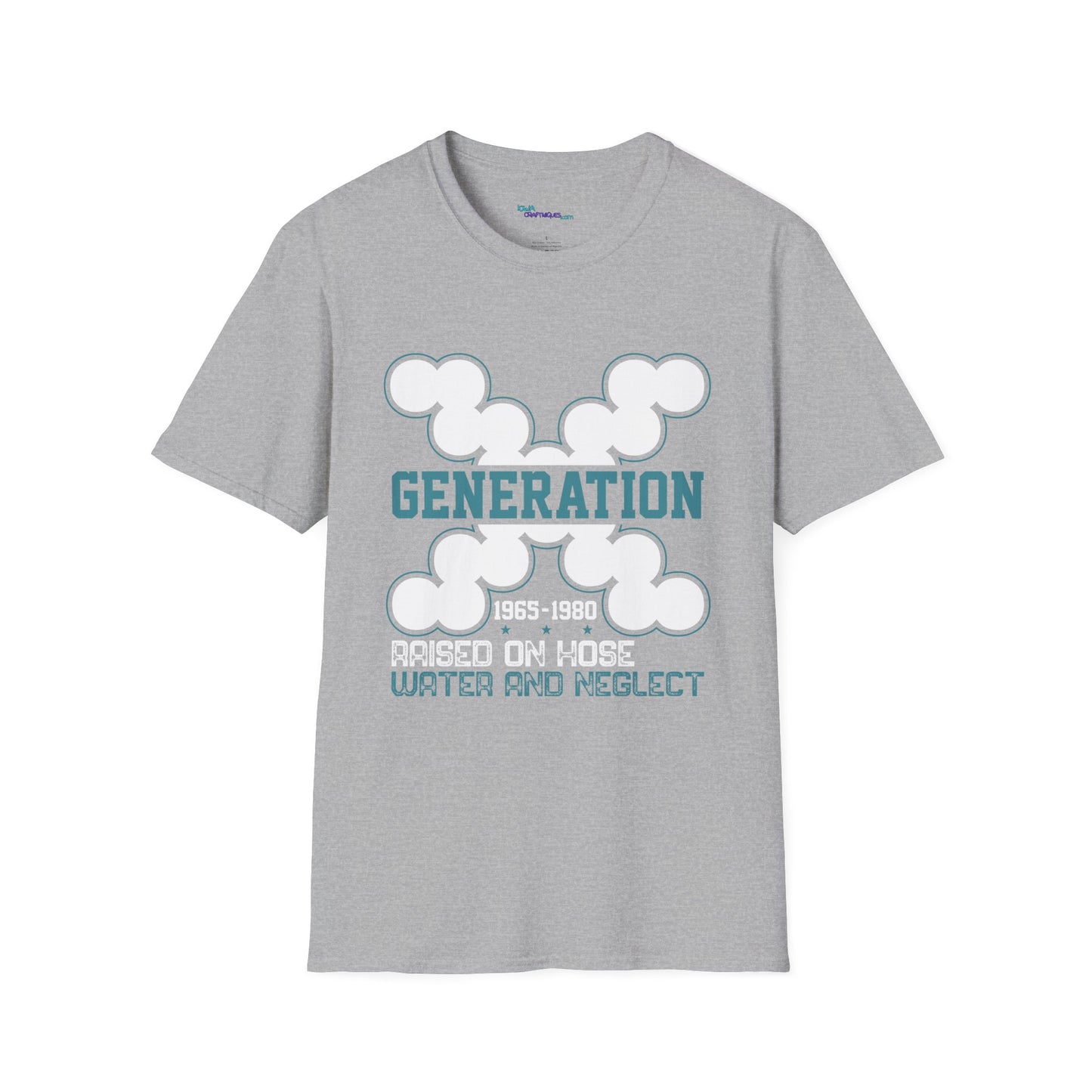 GEN X Water hose and Neglect Unisex Softstyle T-Shirt