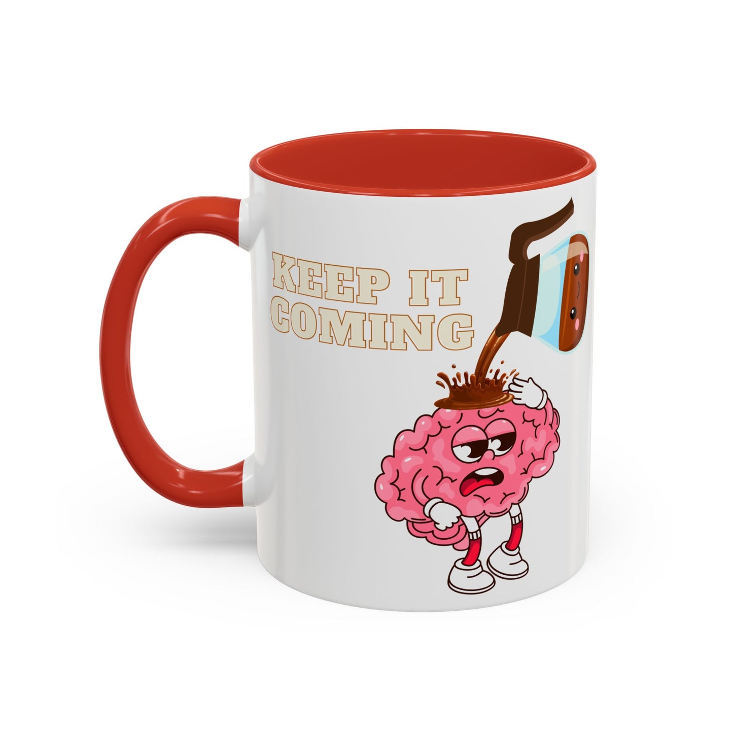 Coffee Mug - Keep it Coming Accent Mug