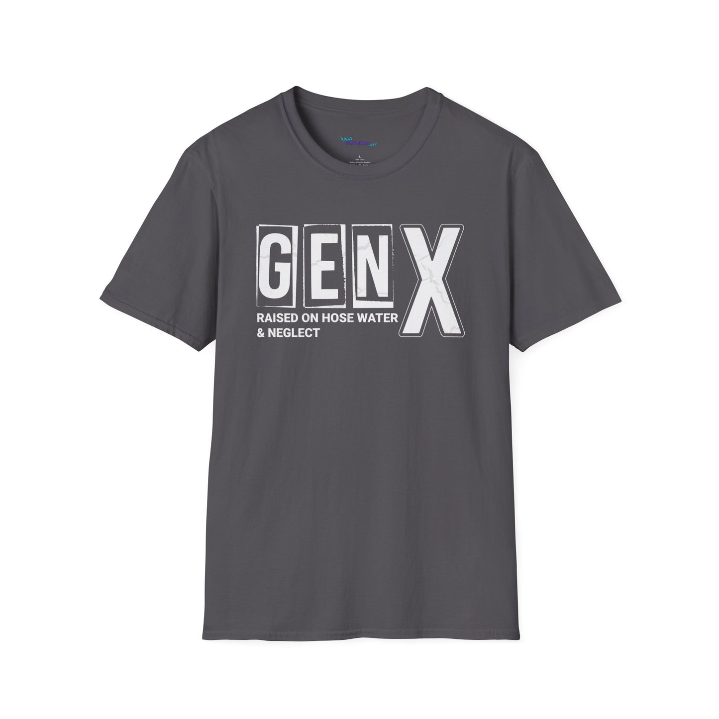 Gen X Raised On Unisex Softstyle T-Shirt