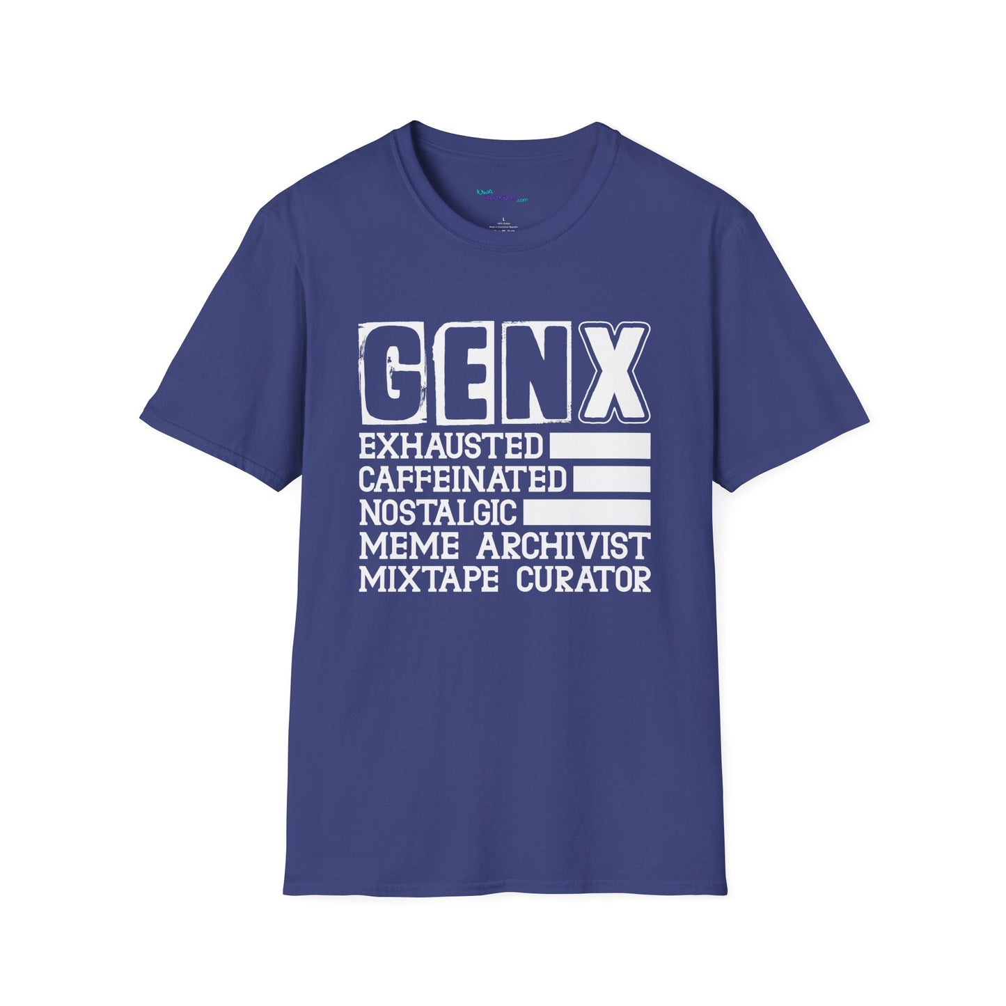 GEN X Exhausted Unisex Softstyle T-Shirt