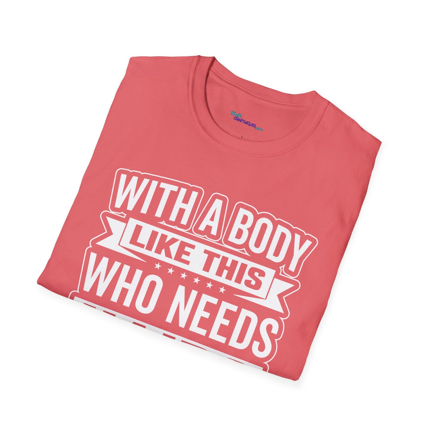 Who Needs Hair Unisex Softstyle T-Shirt