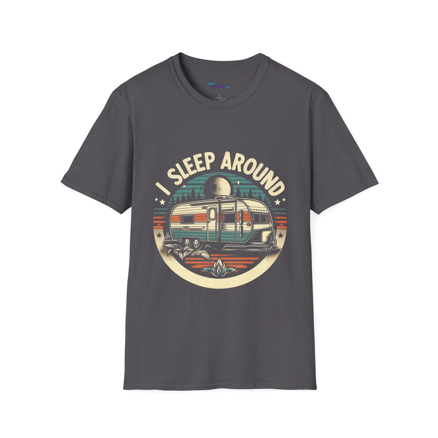 I Sleep Around Unisex Softstyle T-Shirt