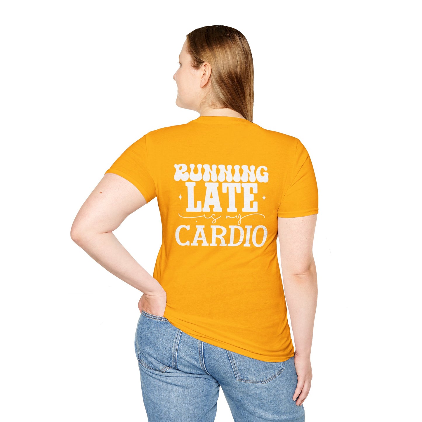 Running Late Unisex Softstyle T-Shirt