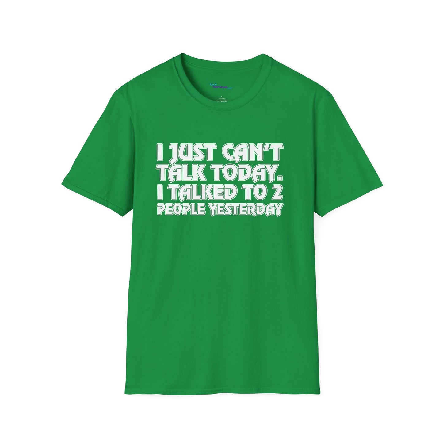 Can't Talk Unisex Softstyle T-Shirt