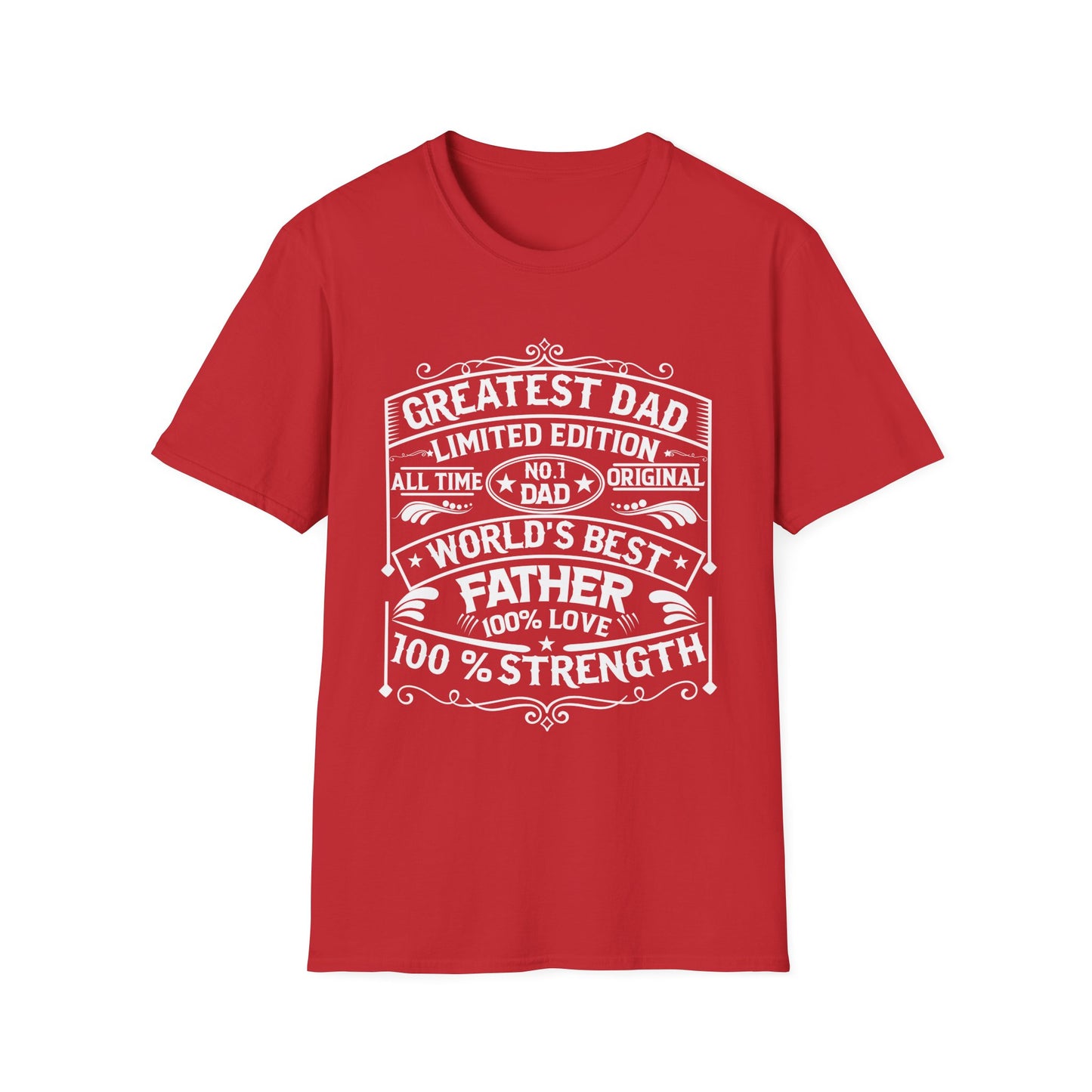 Greatest Dad Limited Edition Unisex Softstyle T -Shirt