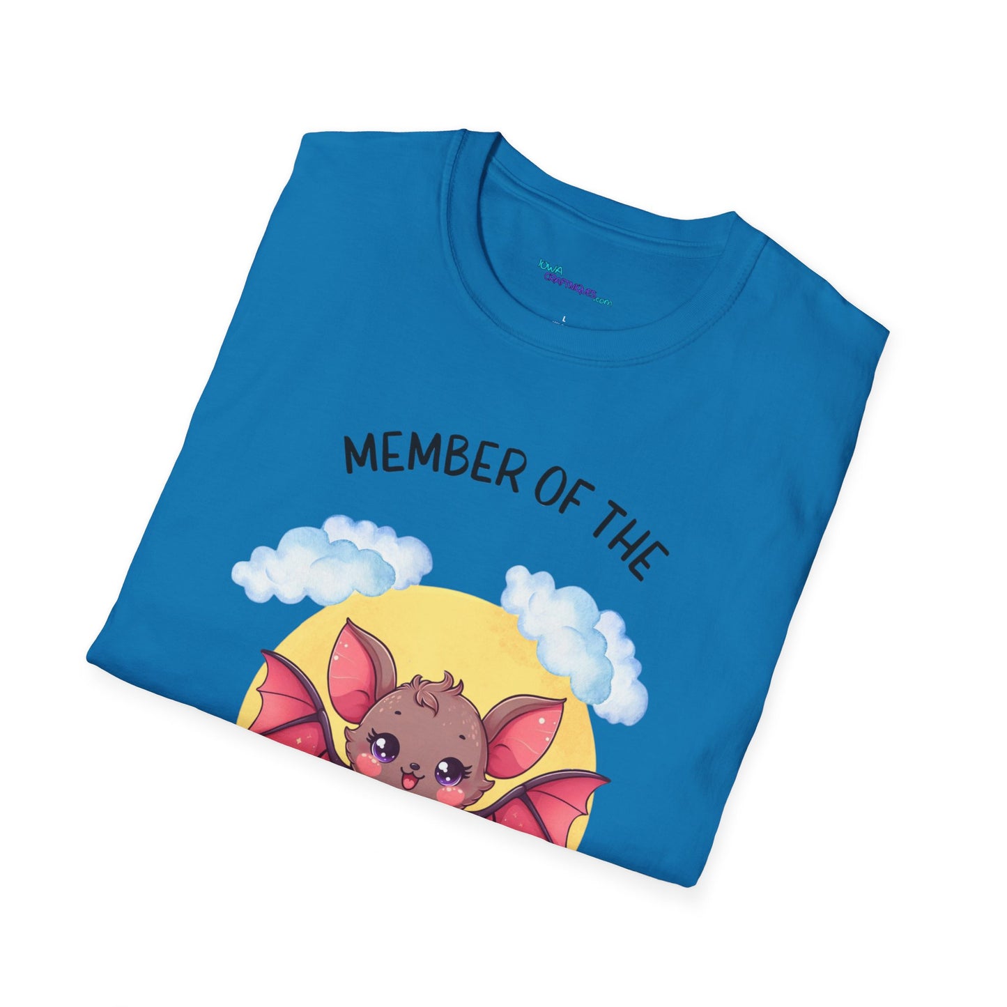 Member of Bat Sh** Crazy Club Unisex Softstyle T-Shirt