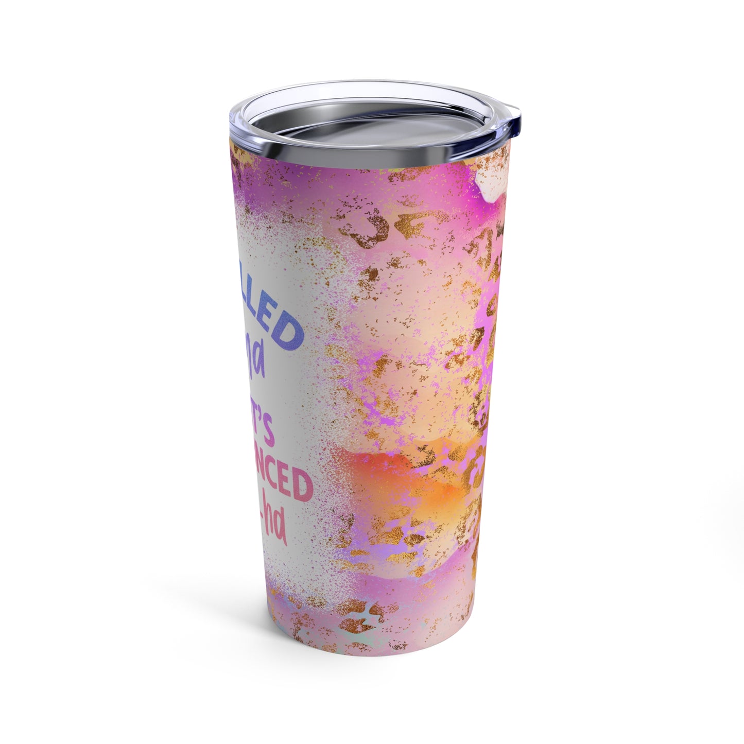 Karma Skinny Steel Tumbler with Straw, 20oz