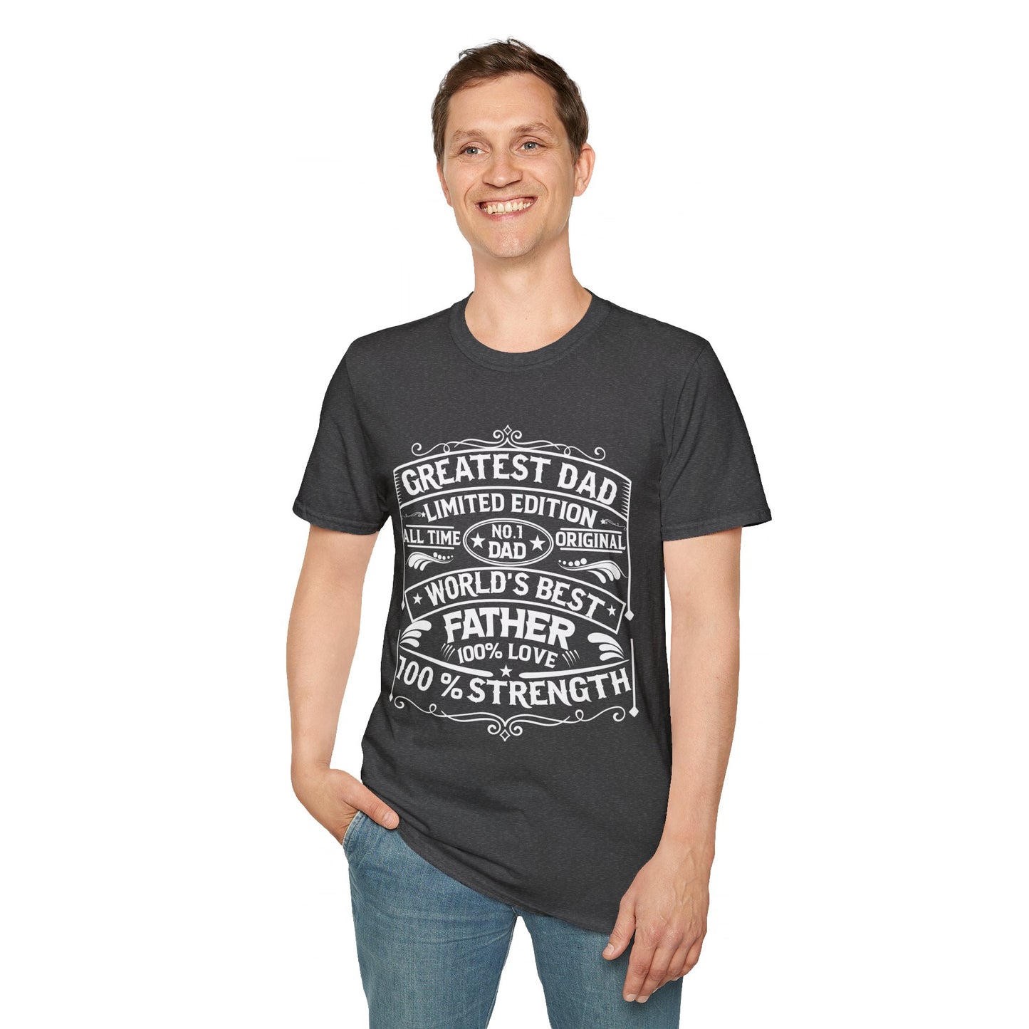 Greatest Dad Limited Edition Unisex Softstyle T -Shirt