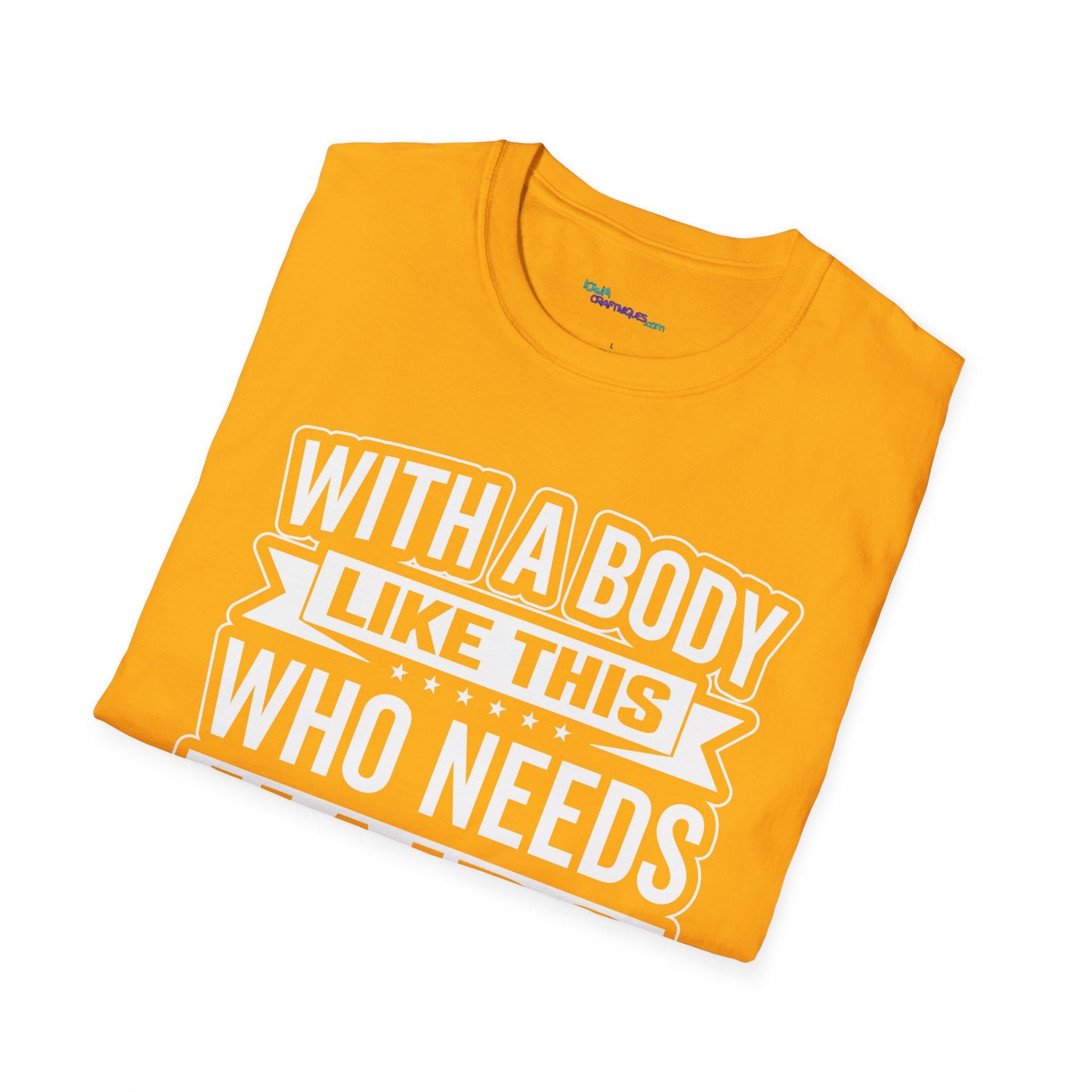 Who Needs Hair Unisex Softstyle T-Shirt