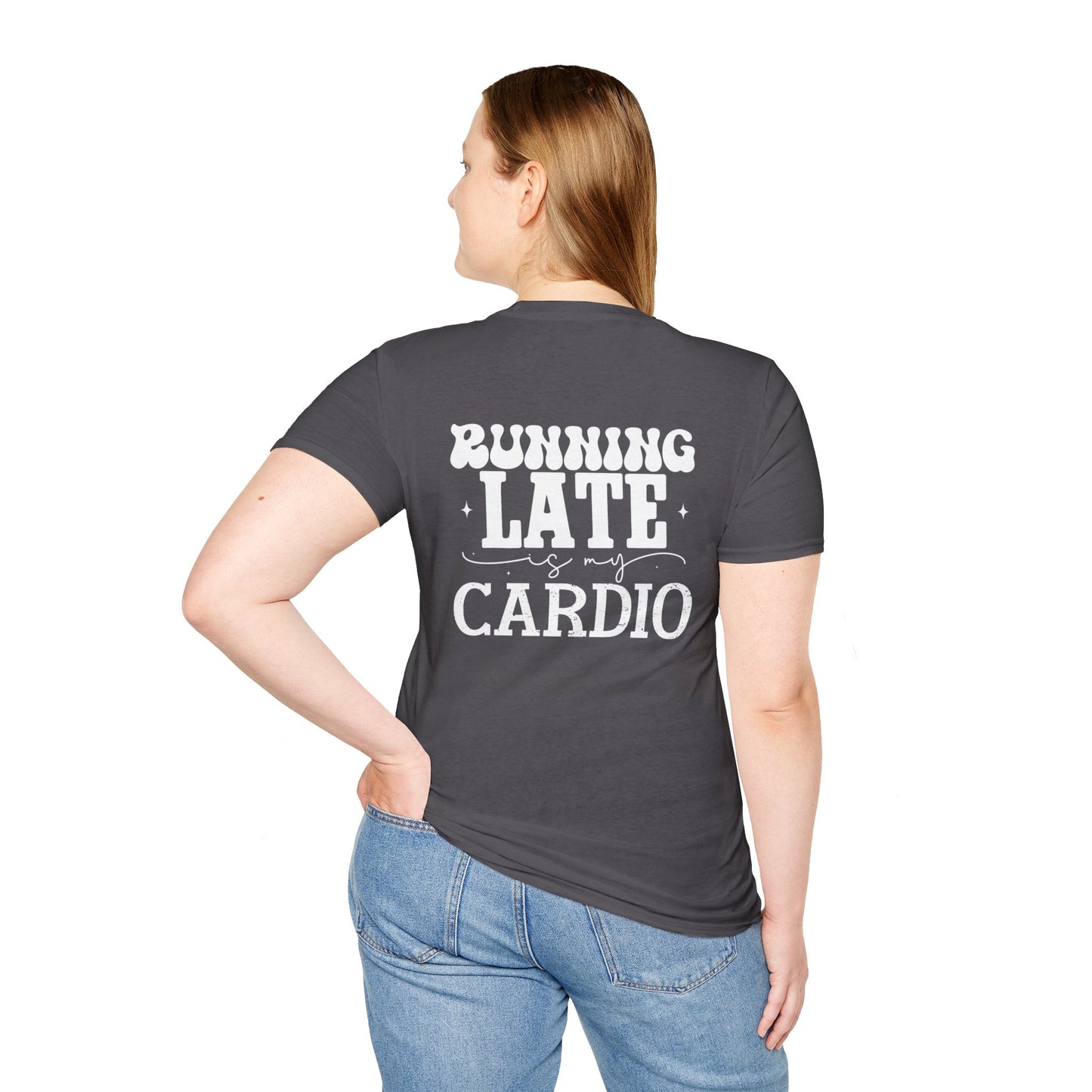 Running Late Unisex Softstyle T-Shirt