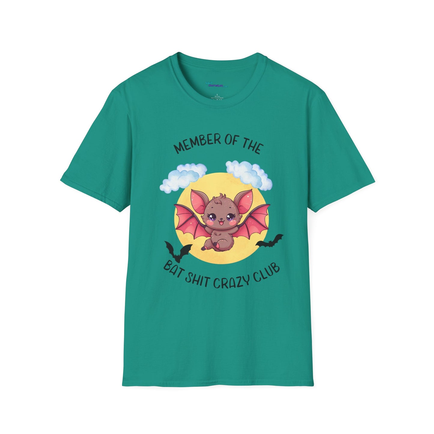 Member of Bat Sh** Crazy Club Unisex Softstyle T-Shirt
