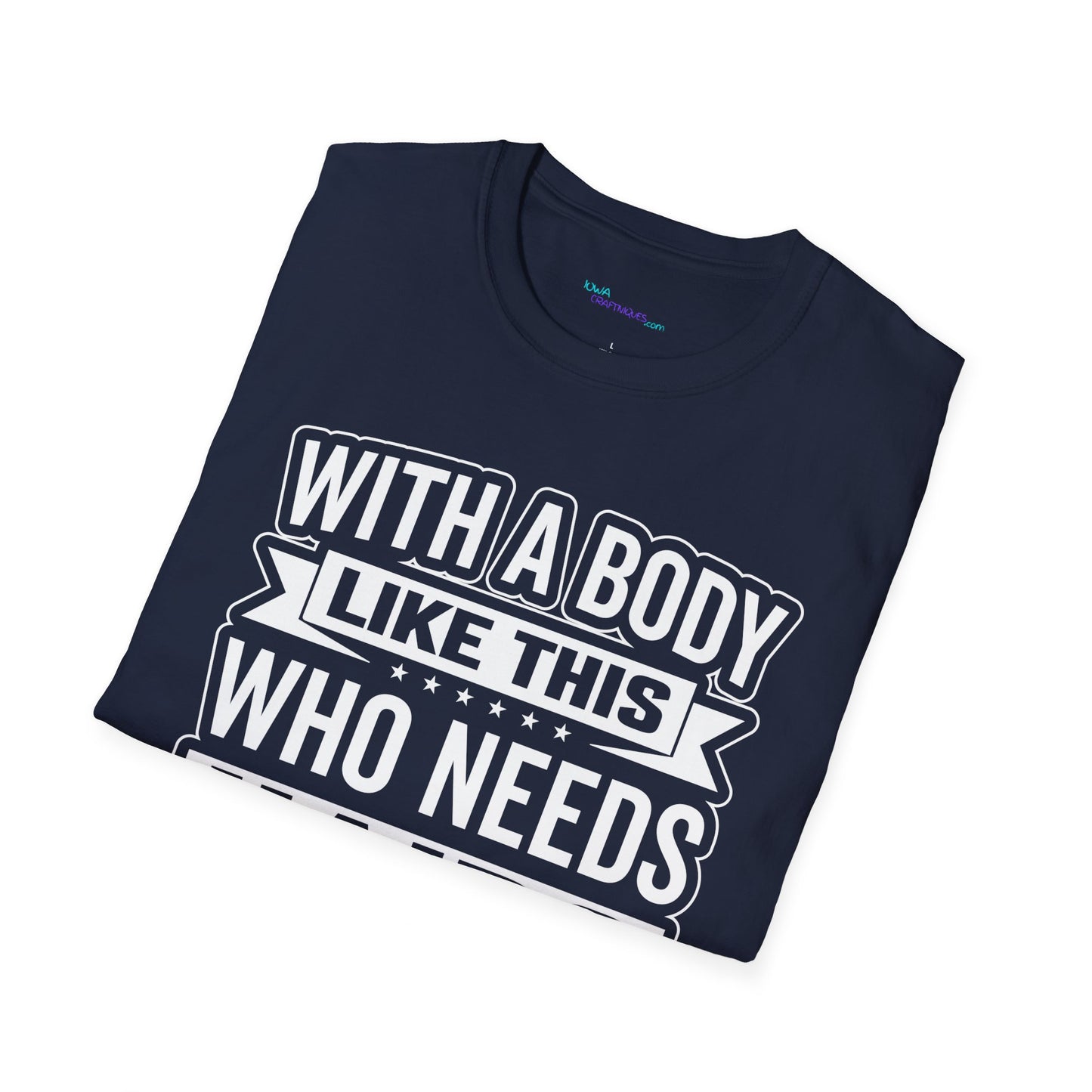 Who Needs Hair Unisex Softstyle T-Shirt