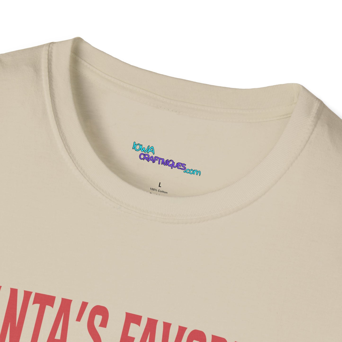 Santa's Favorite Hot Mess Unisex Softstyle T-Shirt
