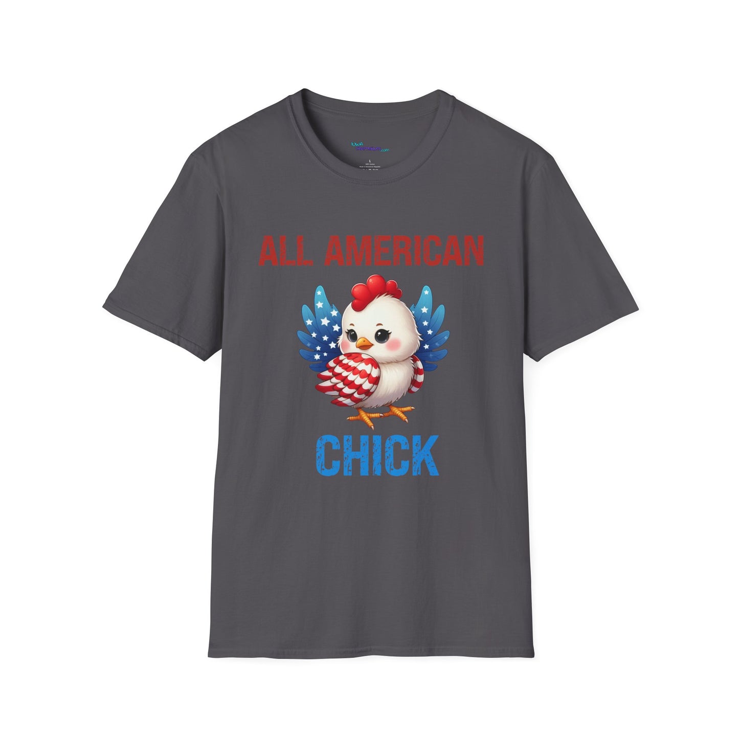 All American Chick Unisex Softstyle T -Shirt