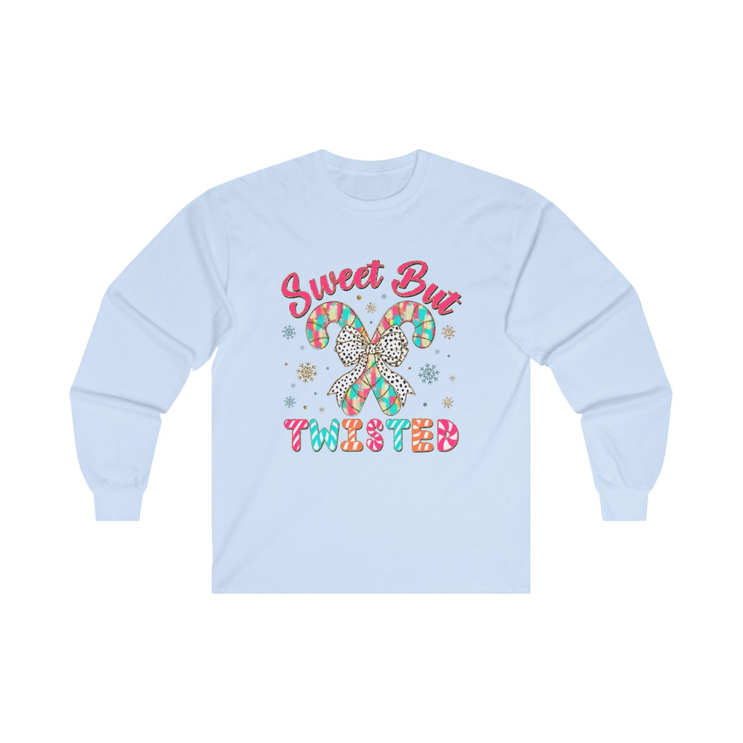 Sweet But Twisted Long Sleeve Tee - Fun Holiday Apparel for Christmas Celebrations