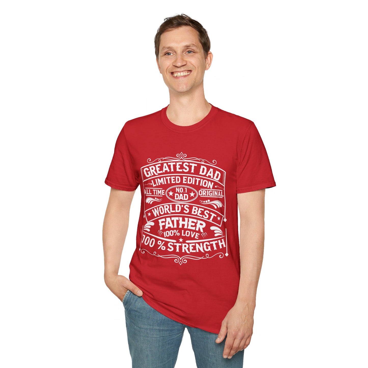 Greatest Dad Limited Edition Unisex Softstyle T -Shirt