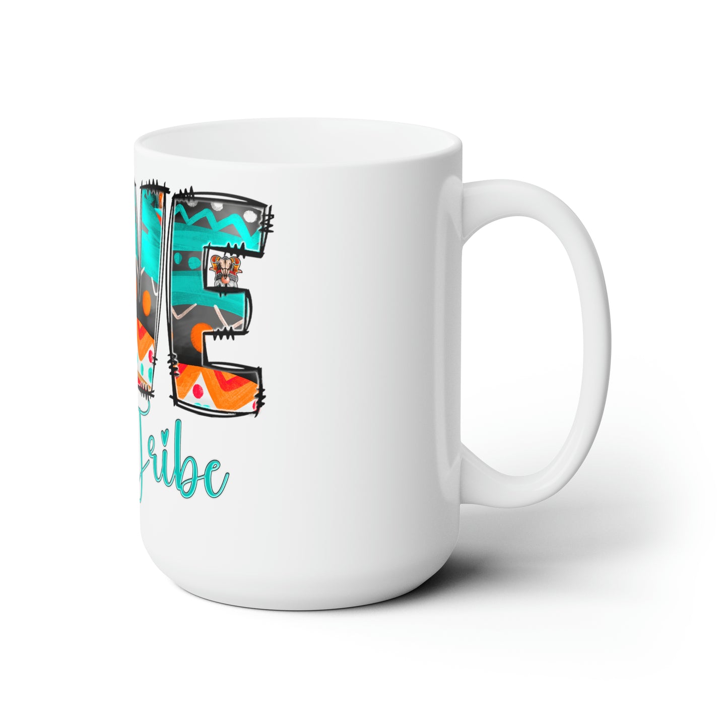 Love My Tribe Ceramic Mug 15oz