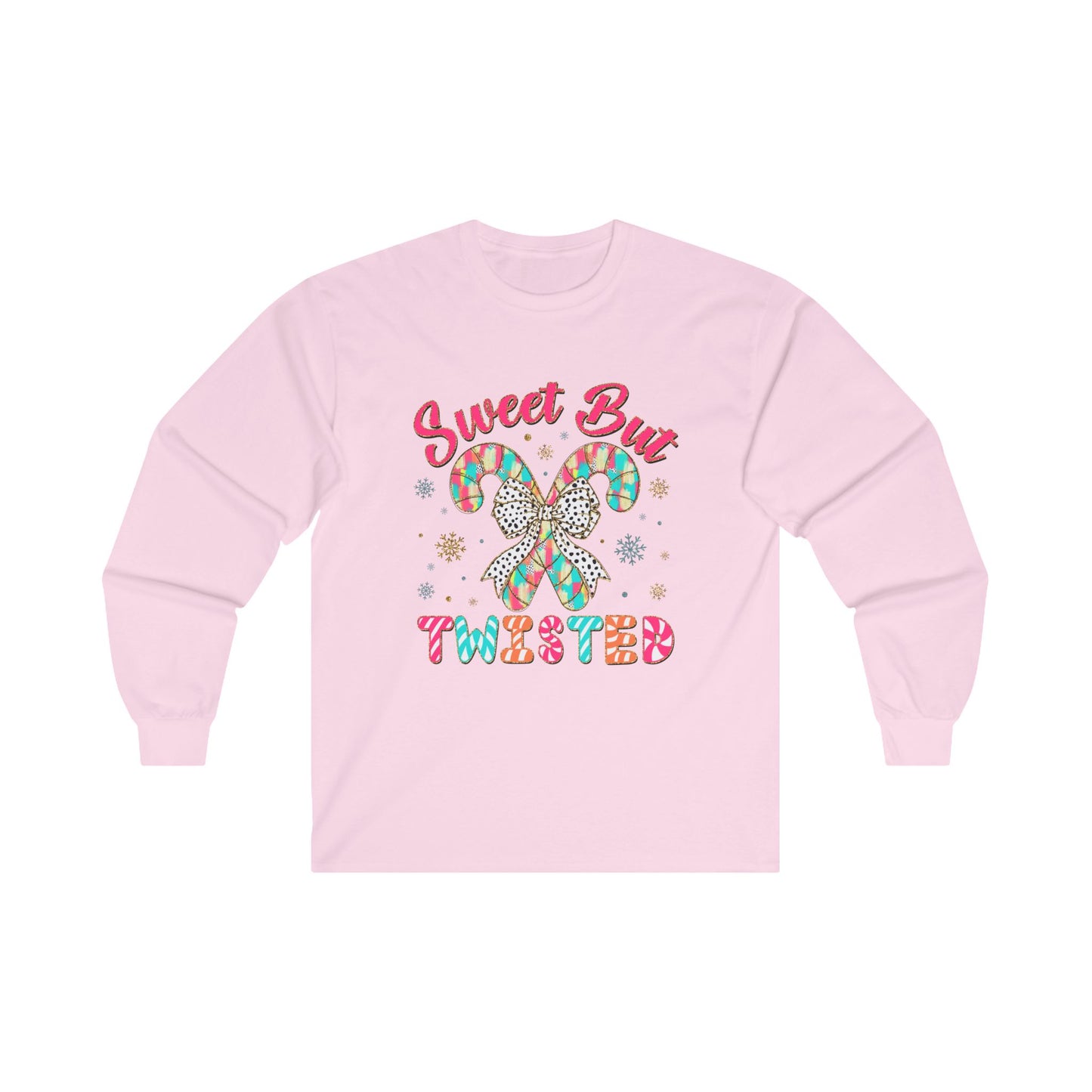 Sweet But Twisted Long Sleeve Tee - Fun Holiday Apparel for Christmas Celebrations