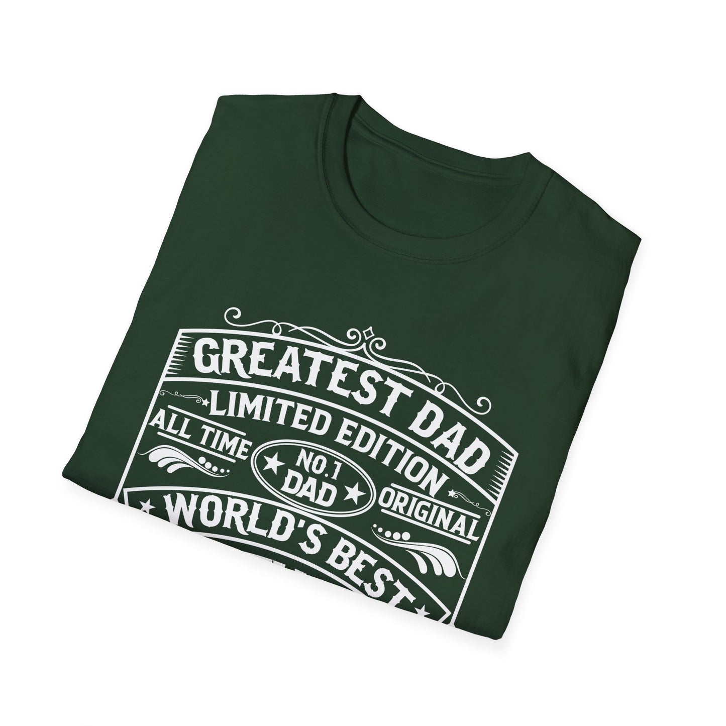 Greatest Dad Limited Edition Unisex Softstyle T -Shirt