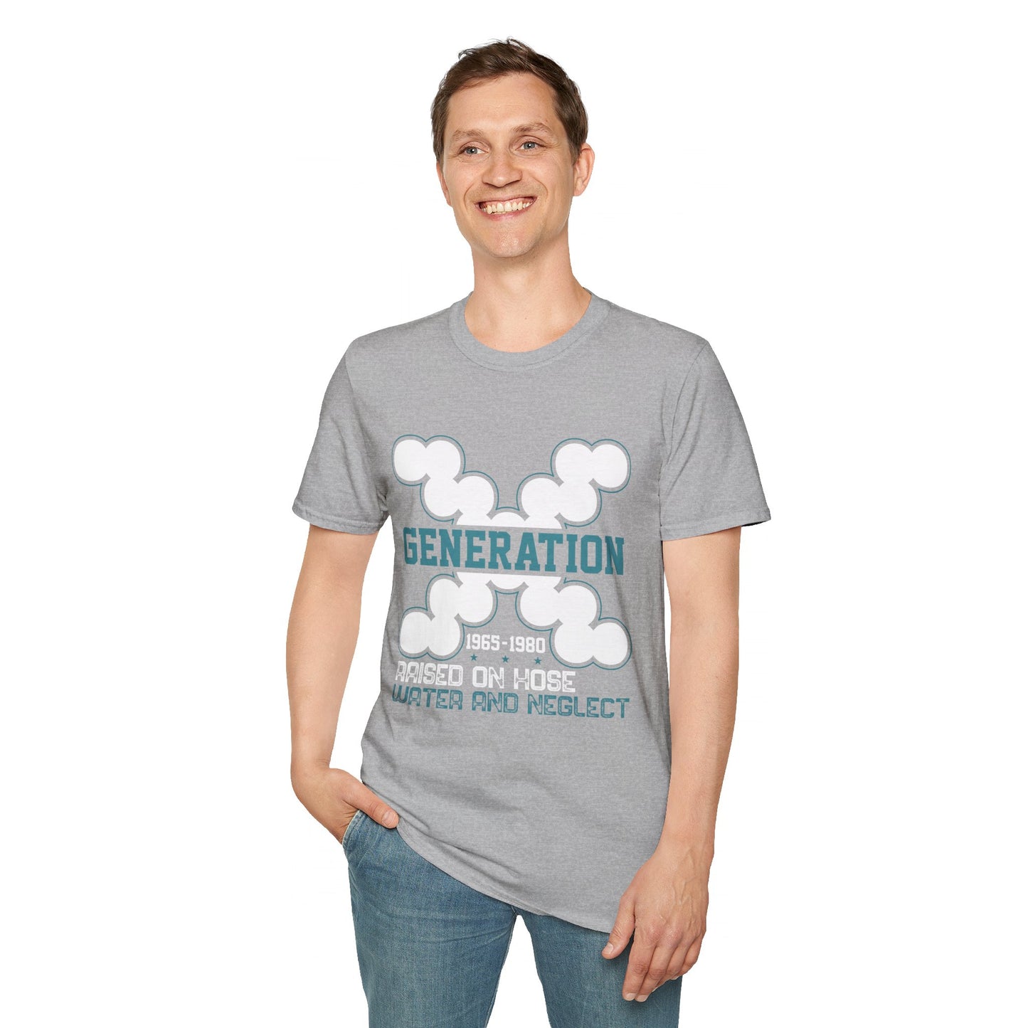 GEN X Water hose and Neglect Unisex Softstyle T-Shirt
