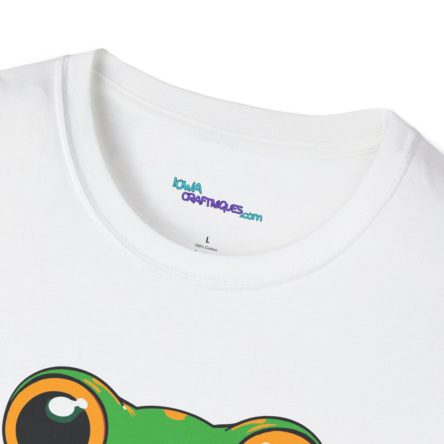 Don't Test Me Frog Unisex Softstyle T-Shirt