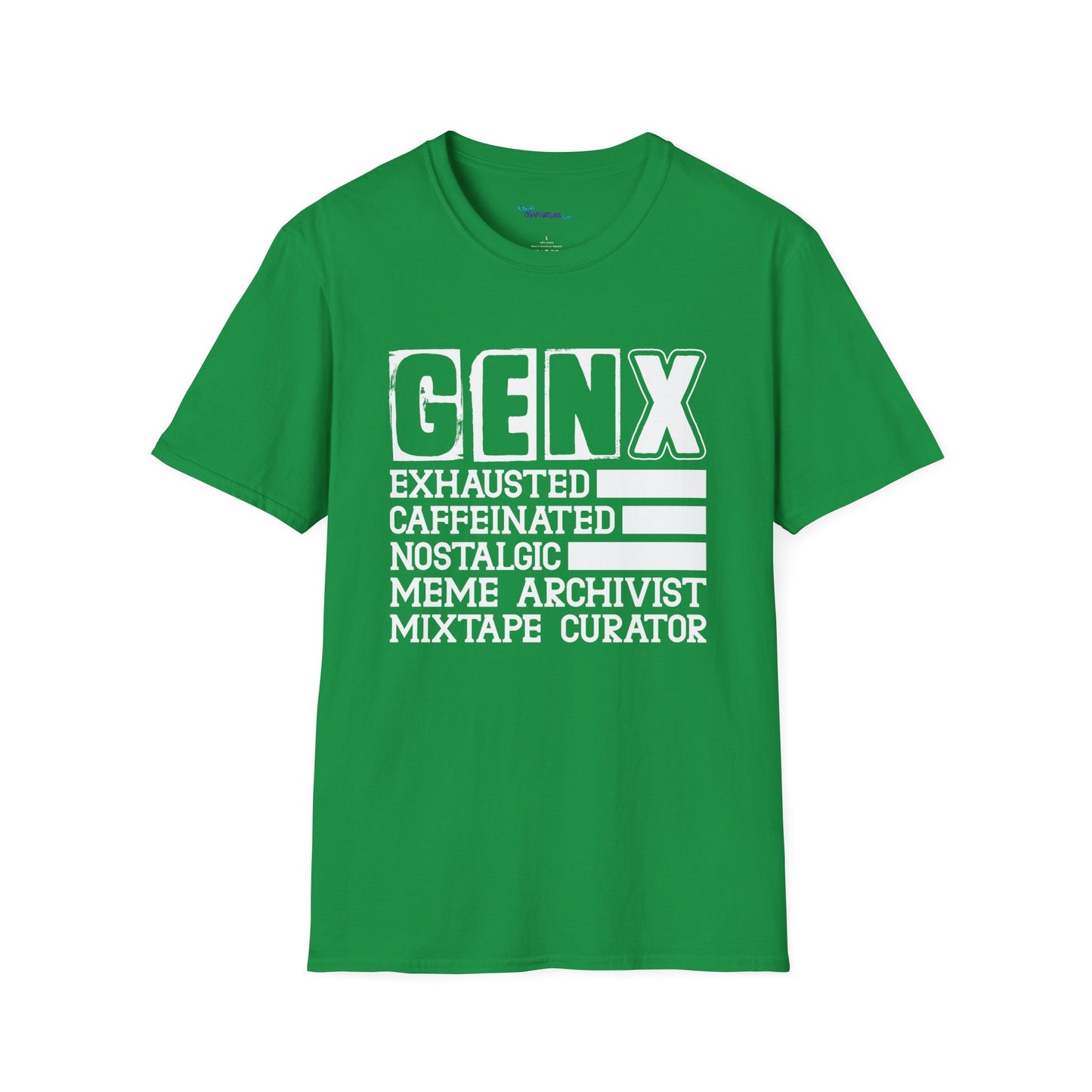 GEN X Exhausted Unisex Softstyle T-Shirt