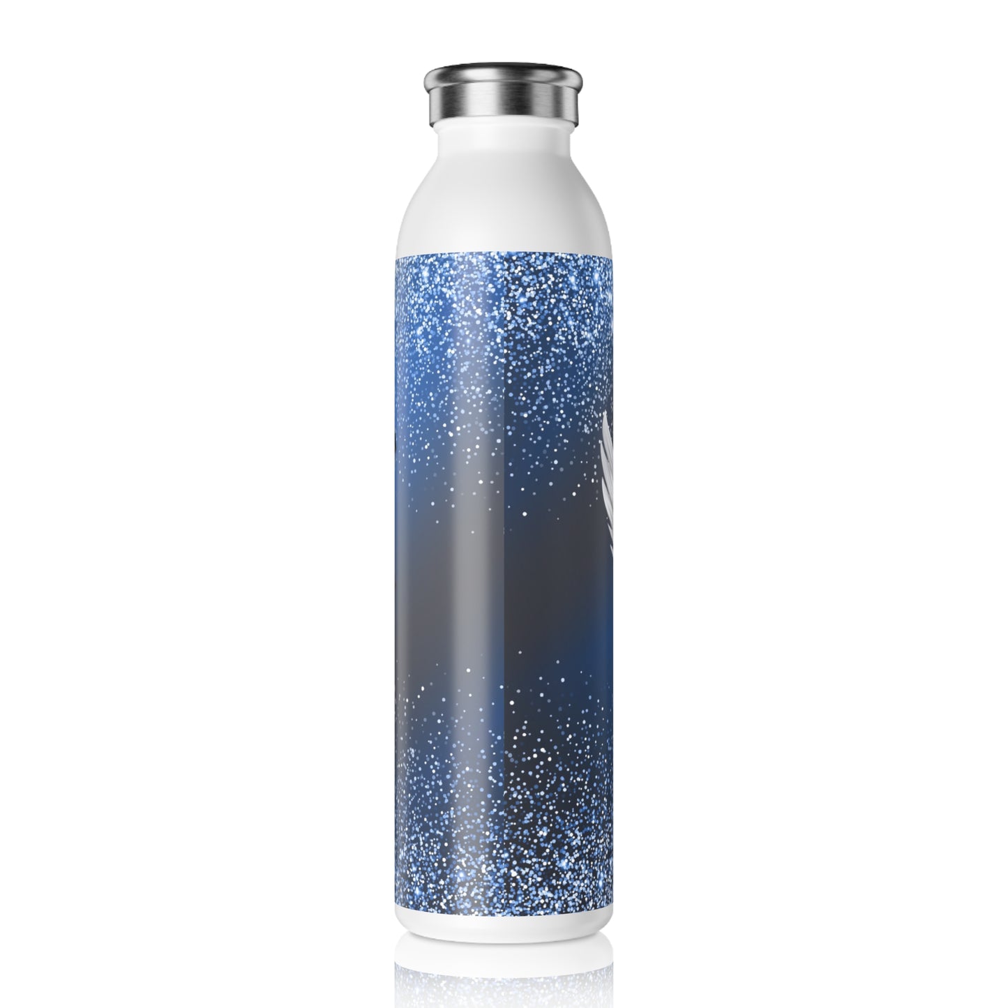 Fairy guitar 1 Slim Water Bottle