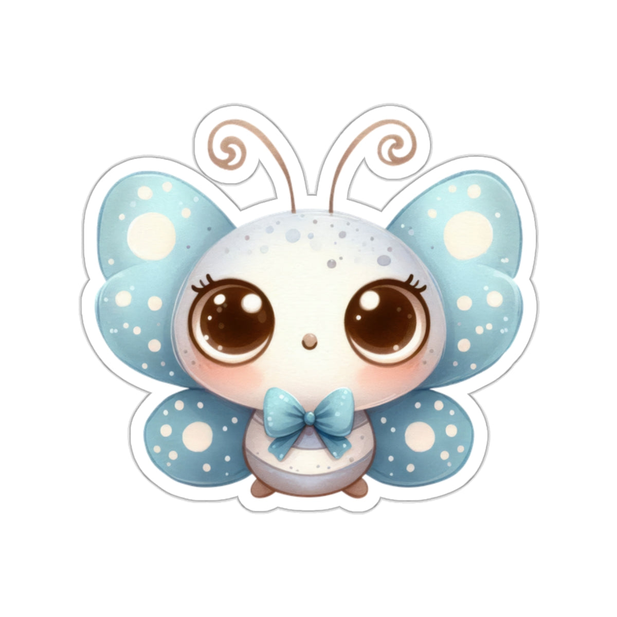 Adorable Butterfly Kiss-Cut Stickers - Cute Aesthetic Décor for Laptops and Essentials