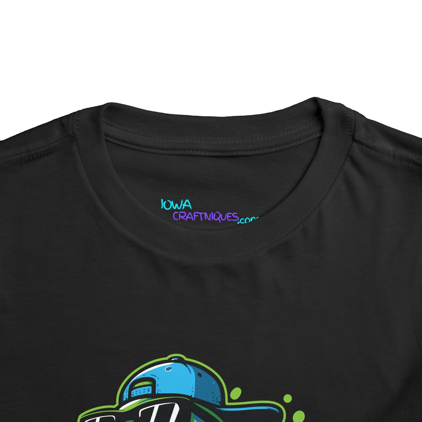 Hip Hop Frog Toddler Short Sleeve Tee