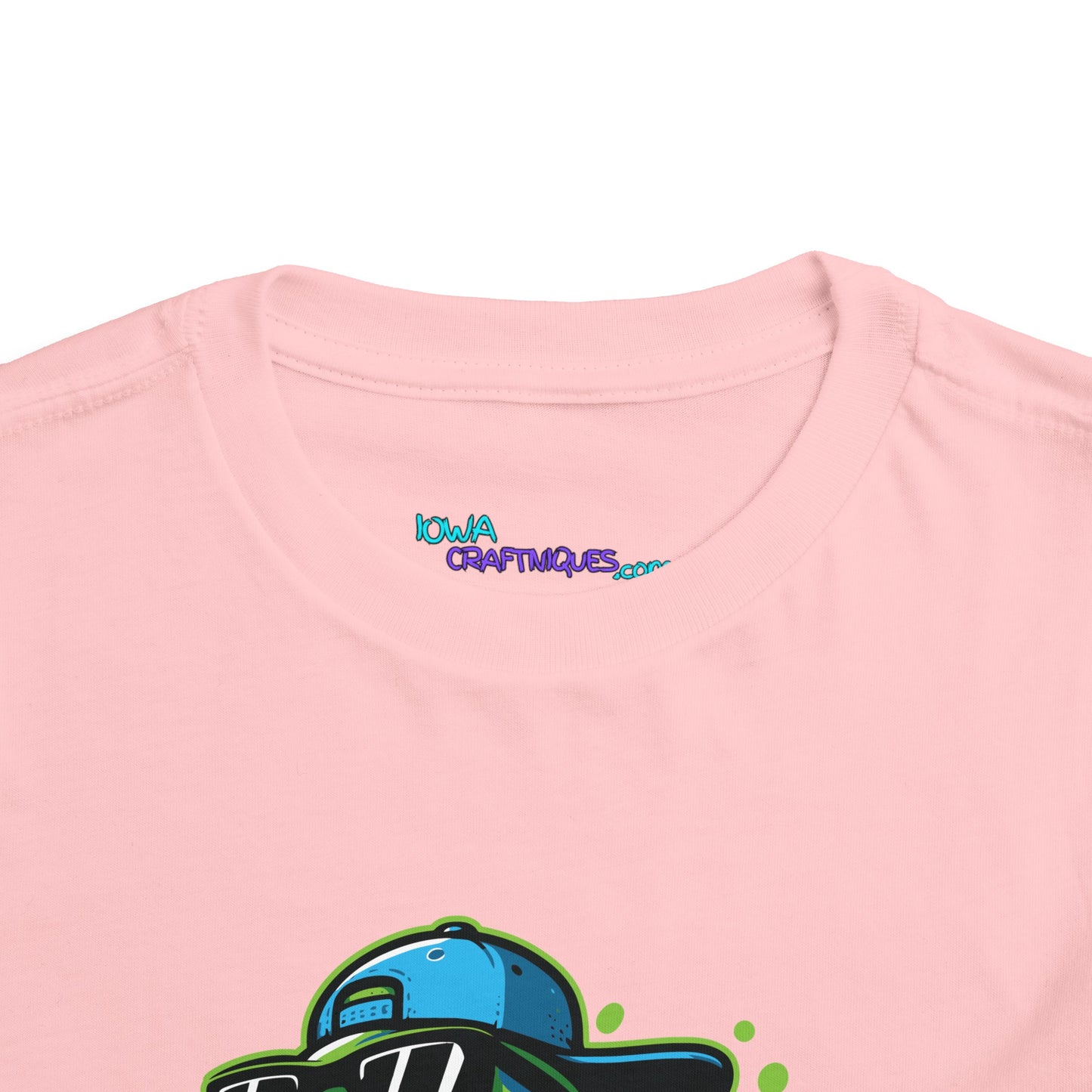 Hip Hop Frog Toddler Short Sleeve Tee