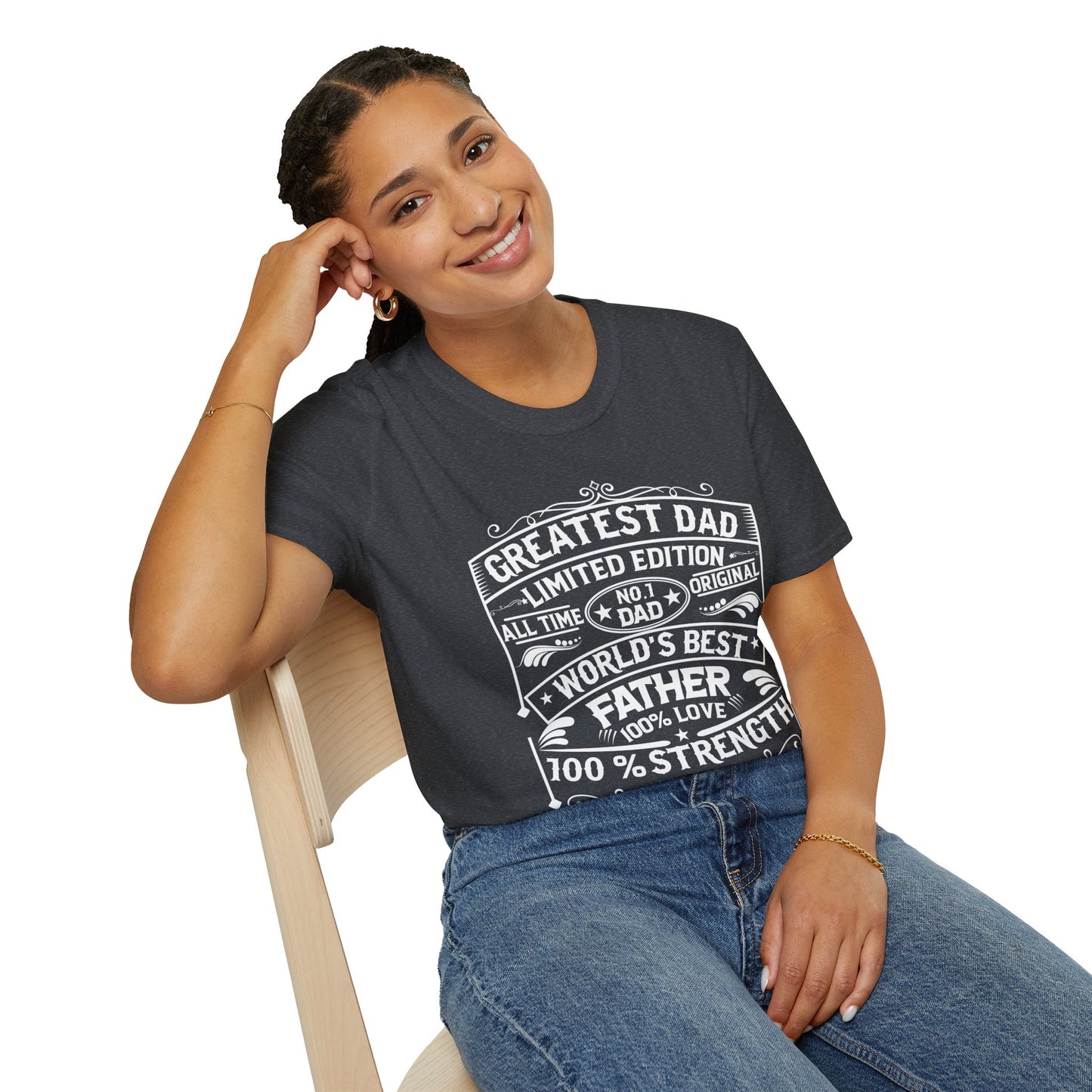 Greatest Dad Limited Edition Unisex Softstyle T -Shirt