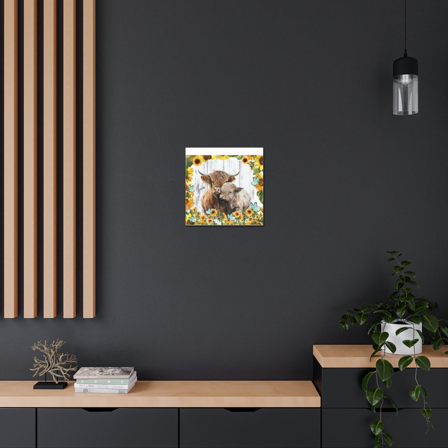 Highland Cows Canvas Gallery Wraps