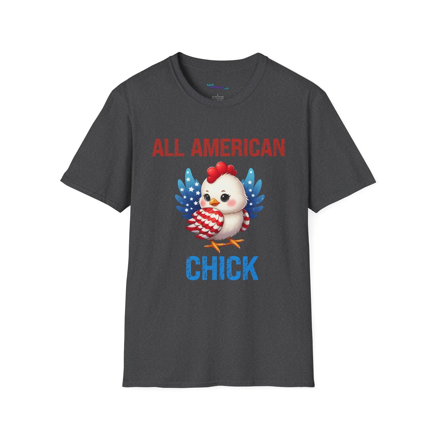 All American Chick Unisex Softstyle T -Shirt