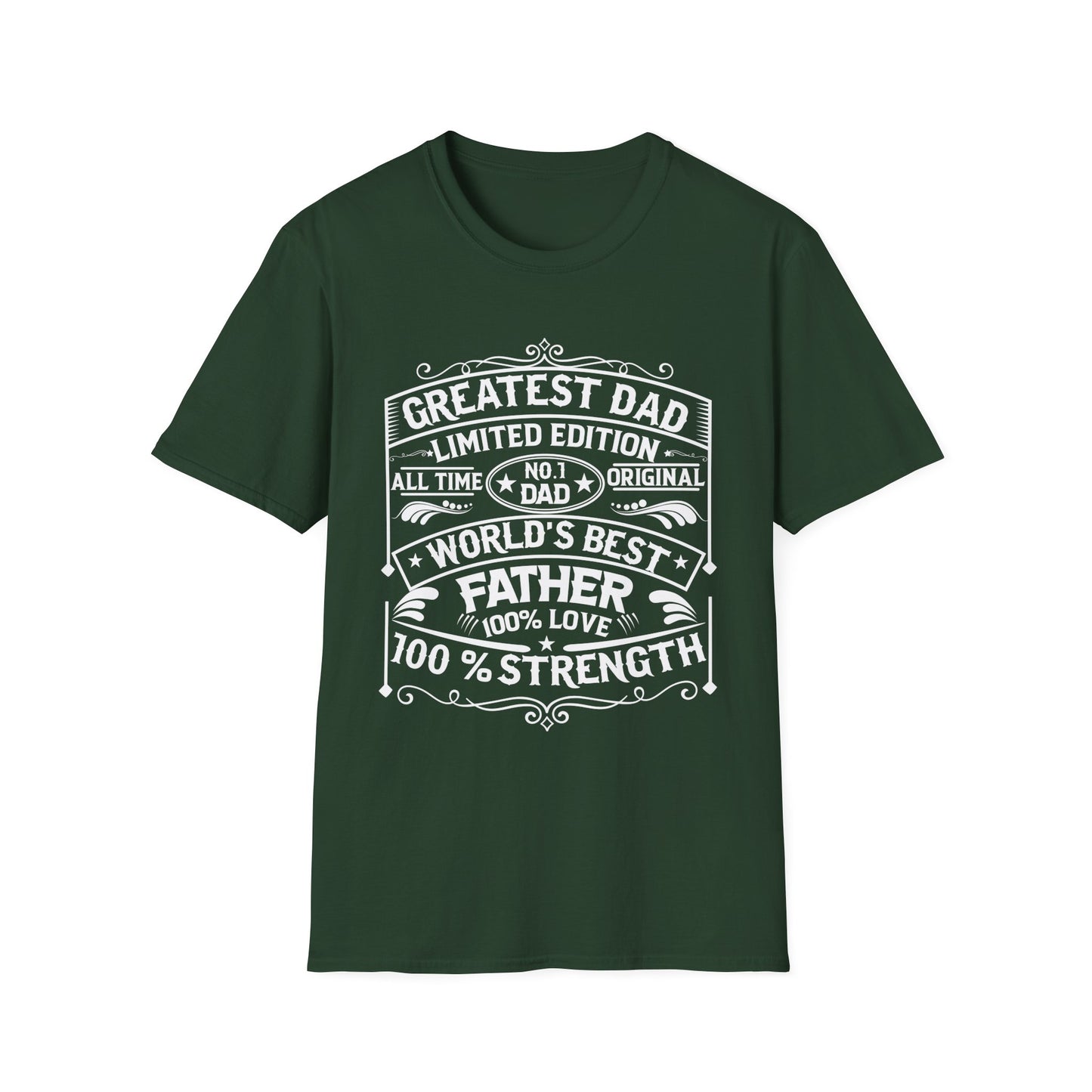 Greatest Dad Limited Edition Unisex Softstyle T -Shirt