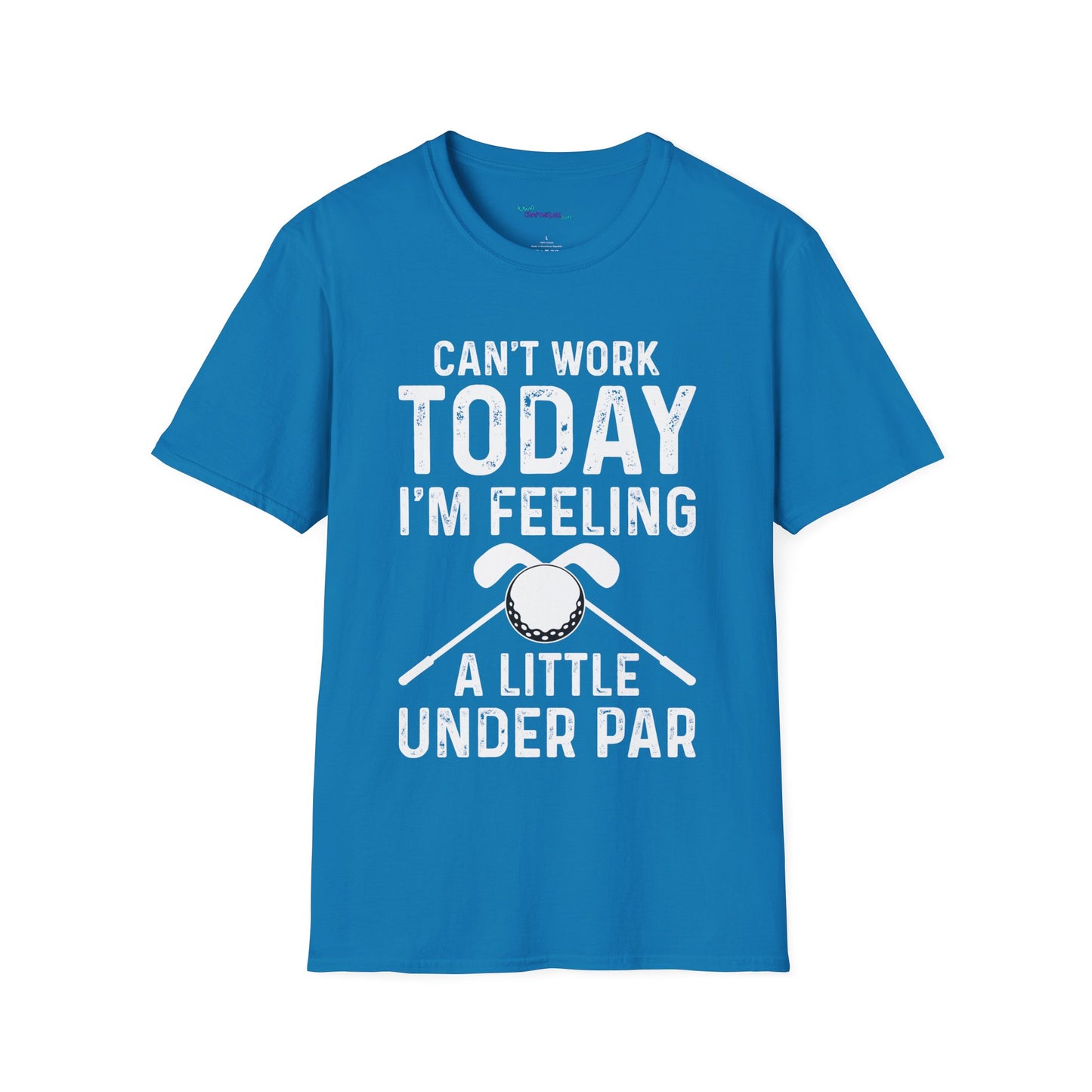 Under Par Unisex Softstyle T-Shirt