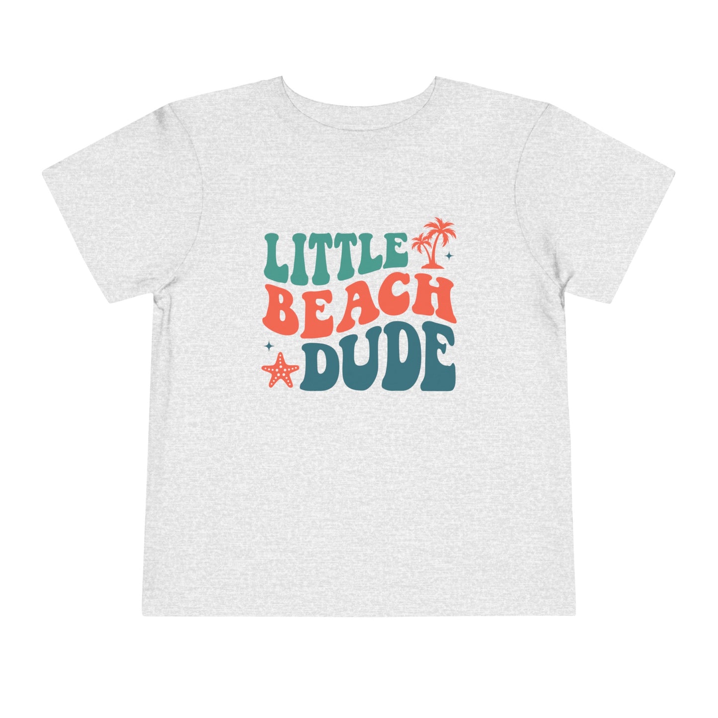 Little Beach Dude Toddler Short Sleeve Tee
