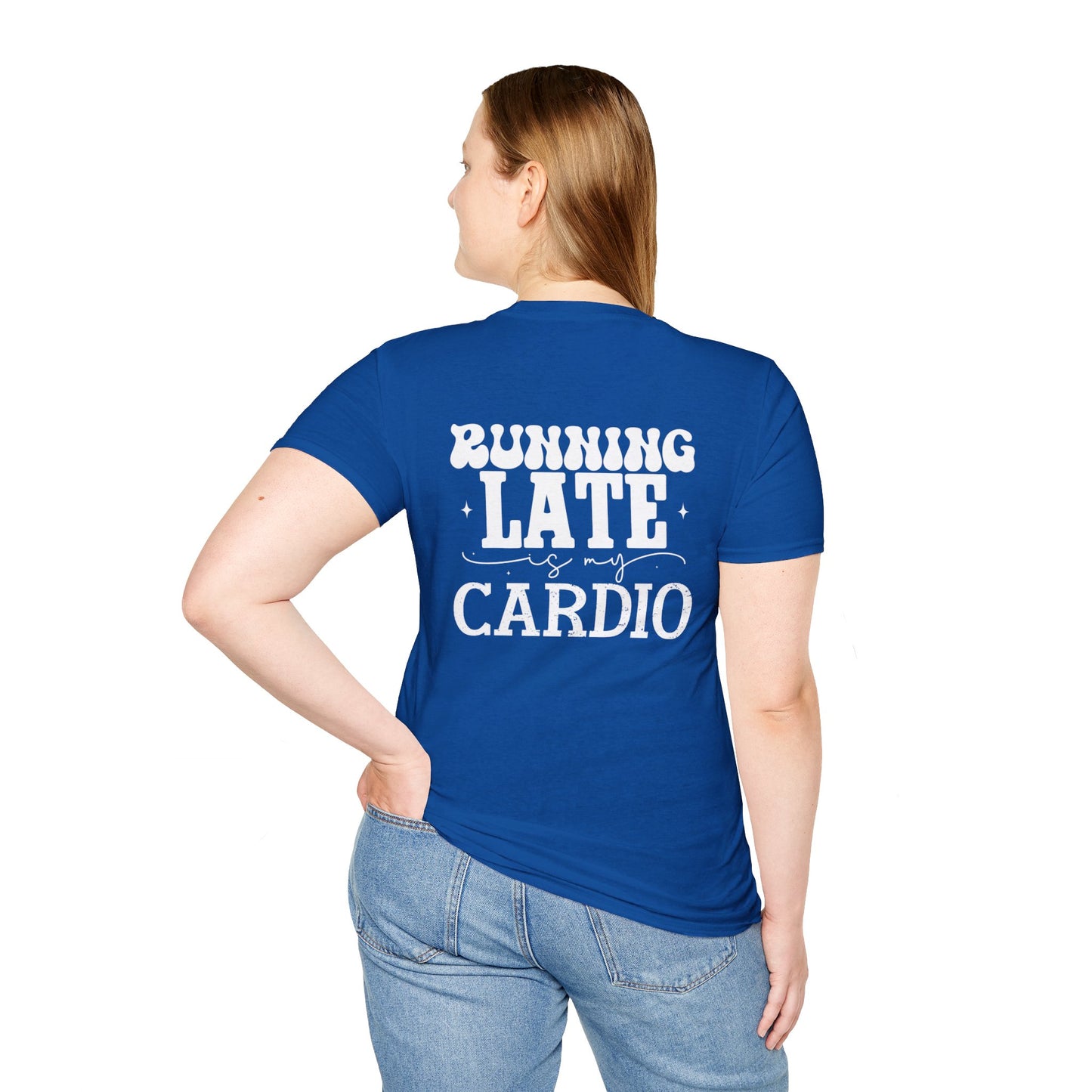 Running Late Unisex Softstyle T-Shirt