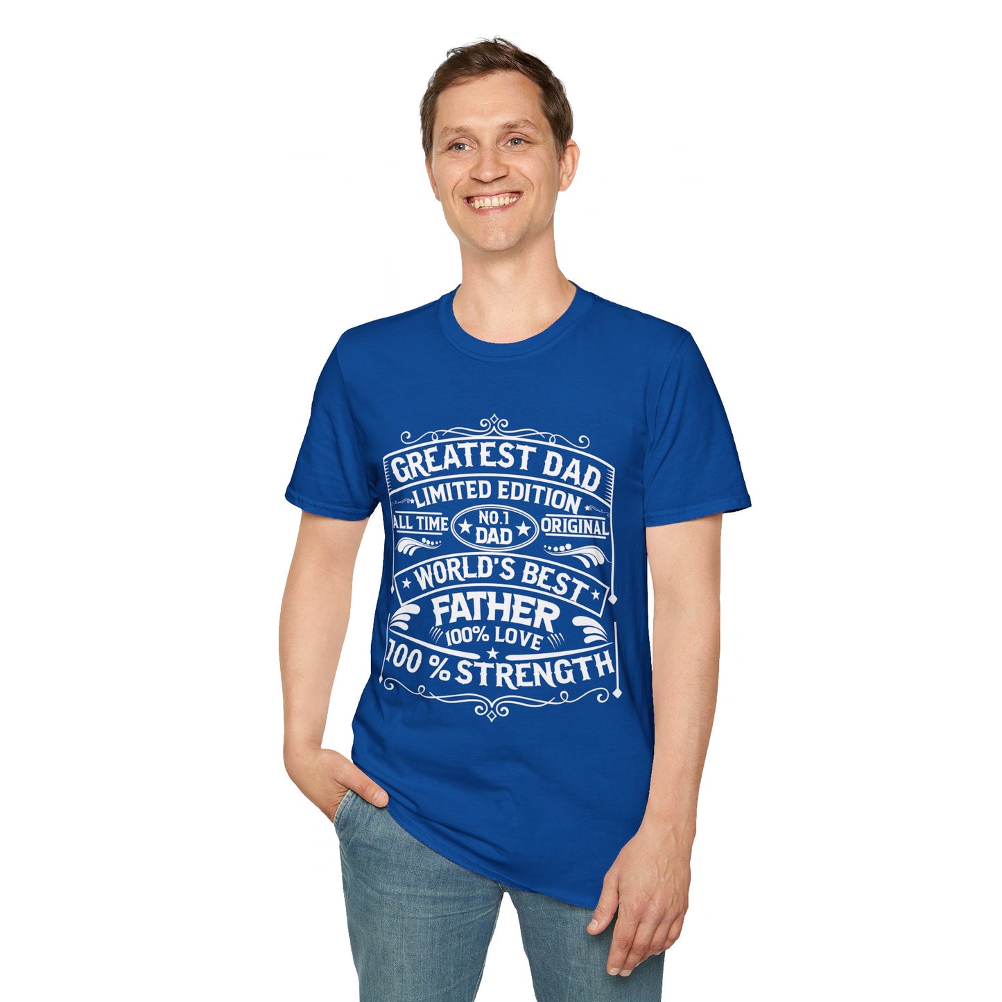Greatest Dad Limited Edition Unisex Softstyle T -Shirt