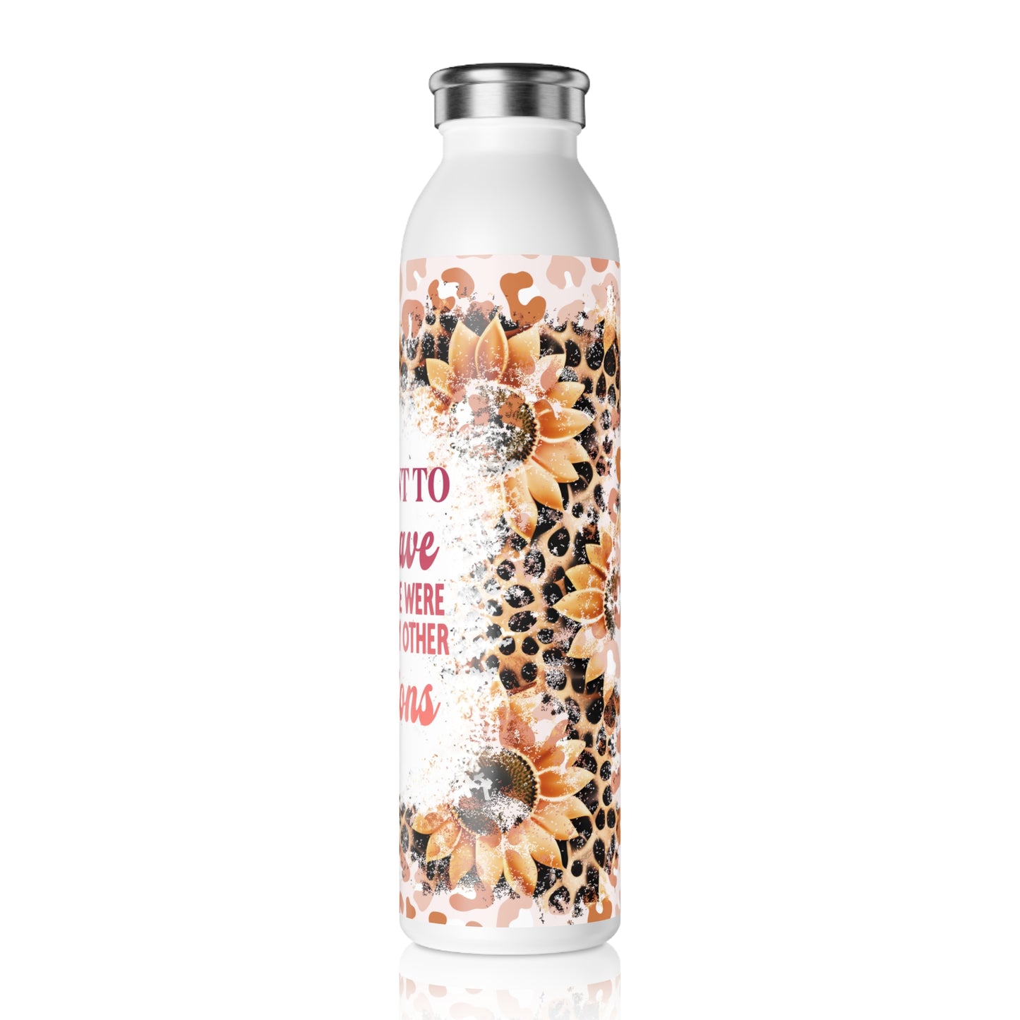 Behave Slim Water Bottle