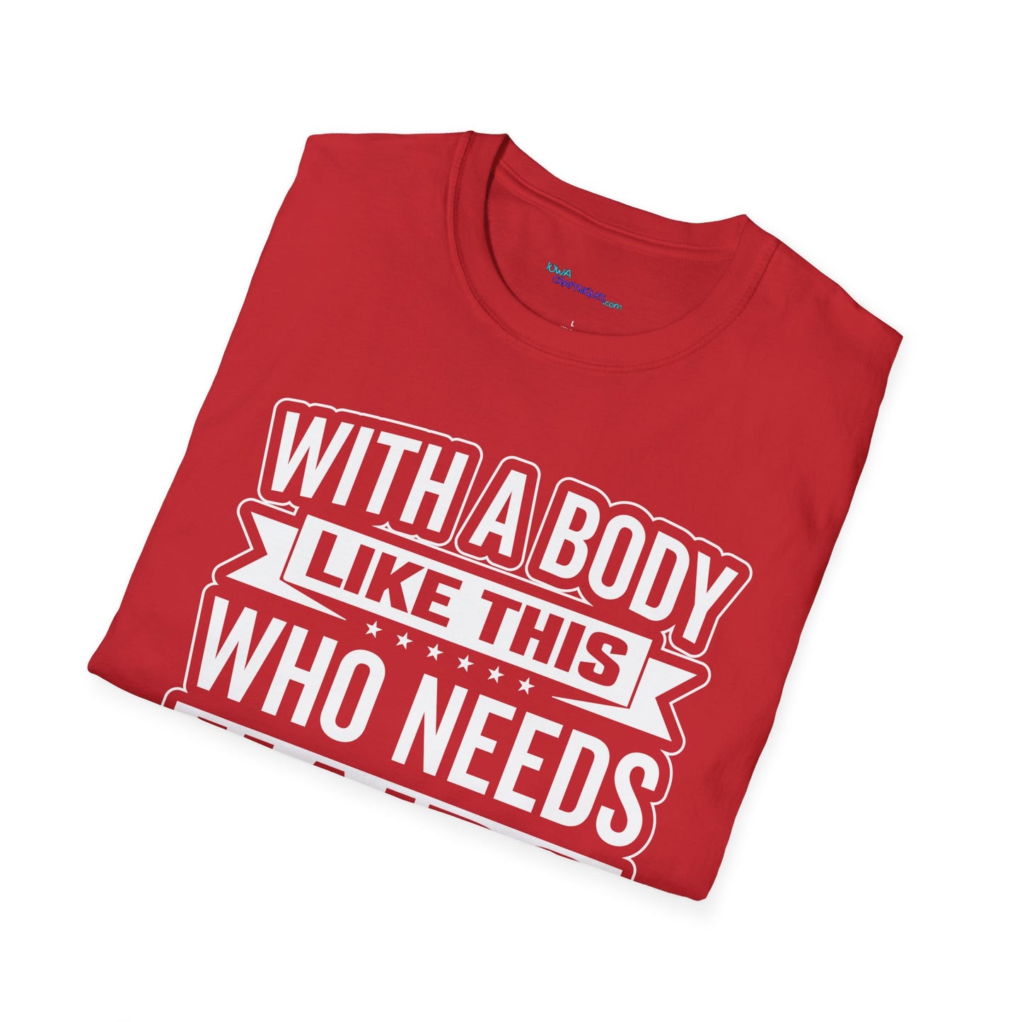 Who Needs Hair Unisex Softstyle T-Shirt