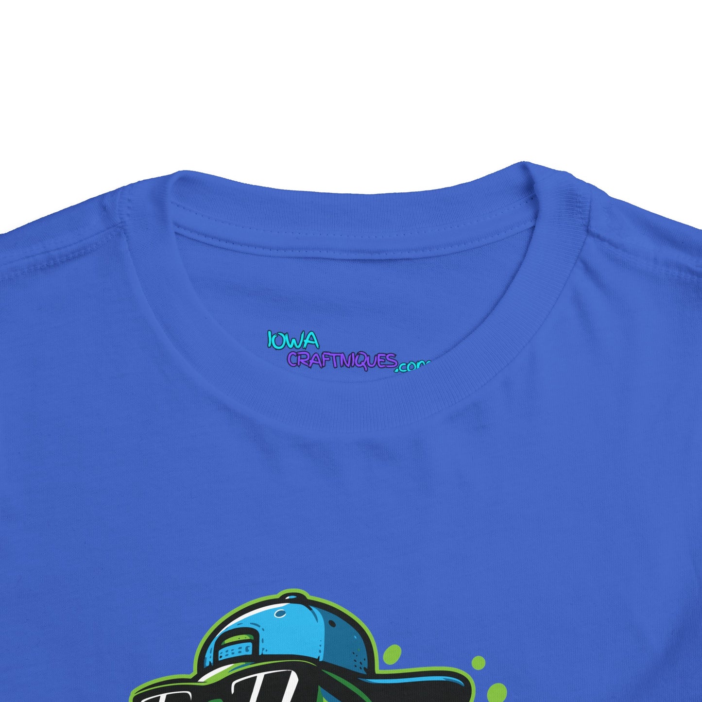 Hip Hop Frog Toddler Short Sleeve Tee