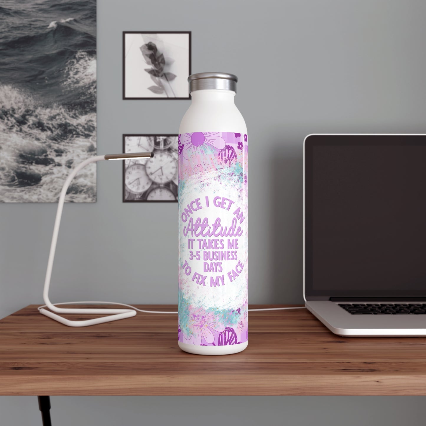 Attitude Slim Water Bottle
