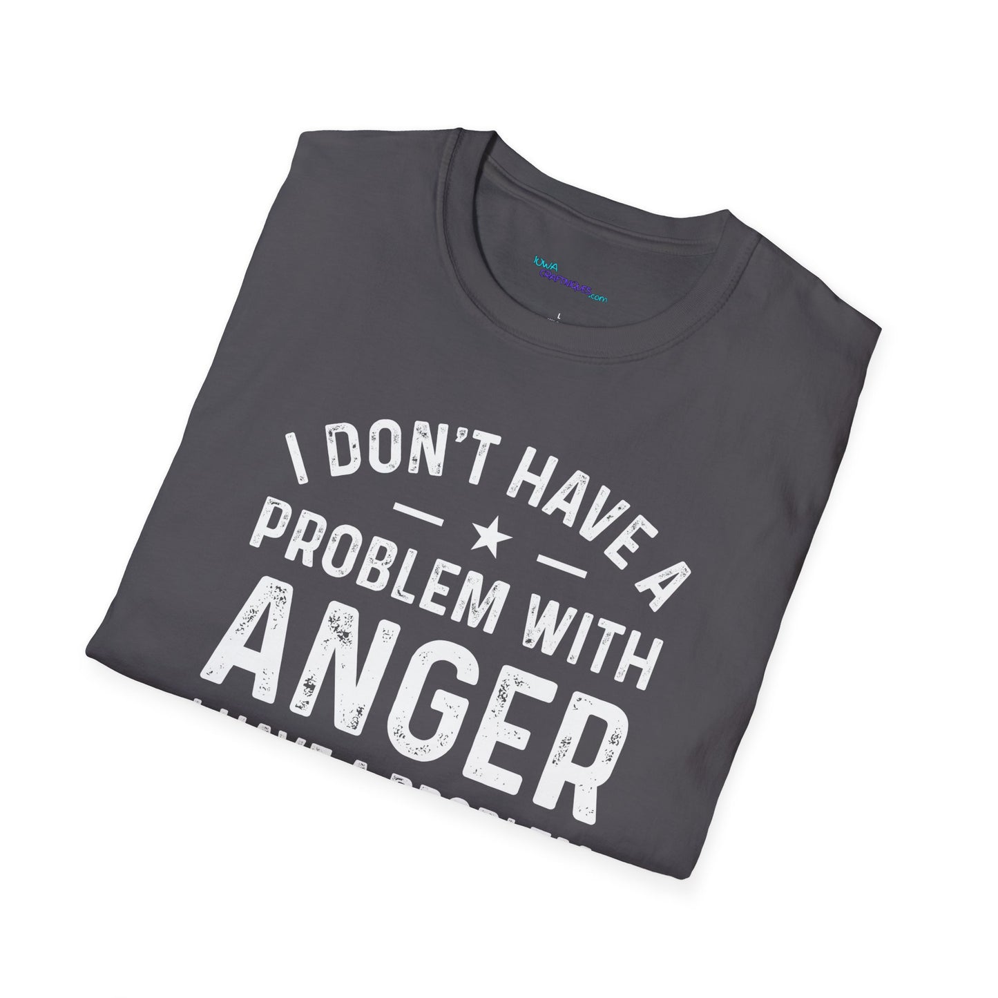 Anger Problem Unisex Softstyle T-Shirt