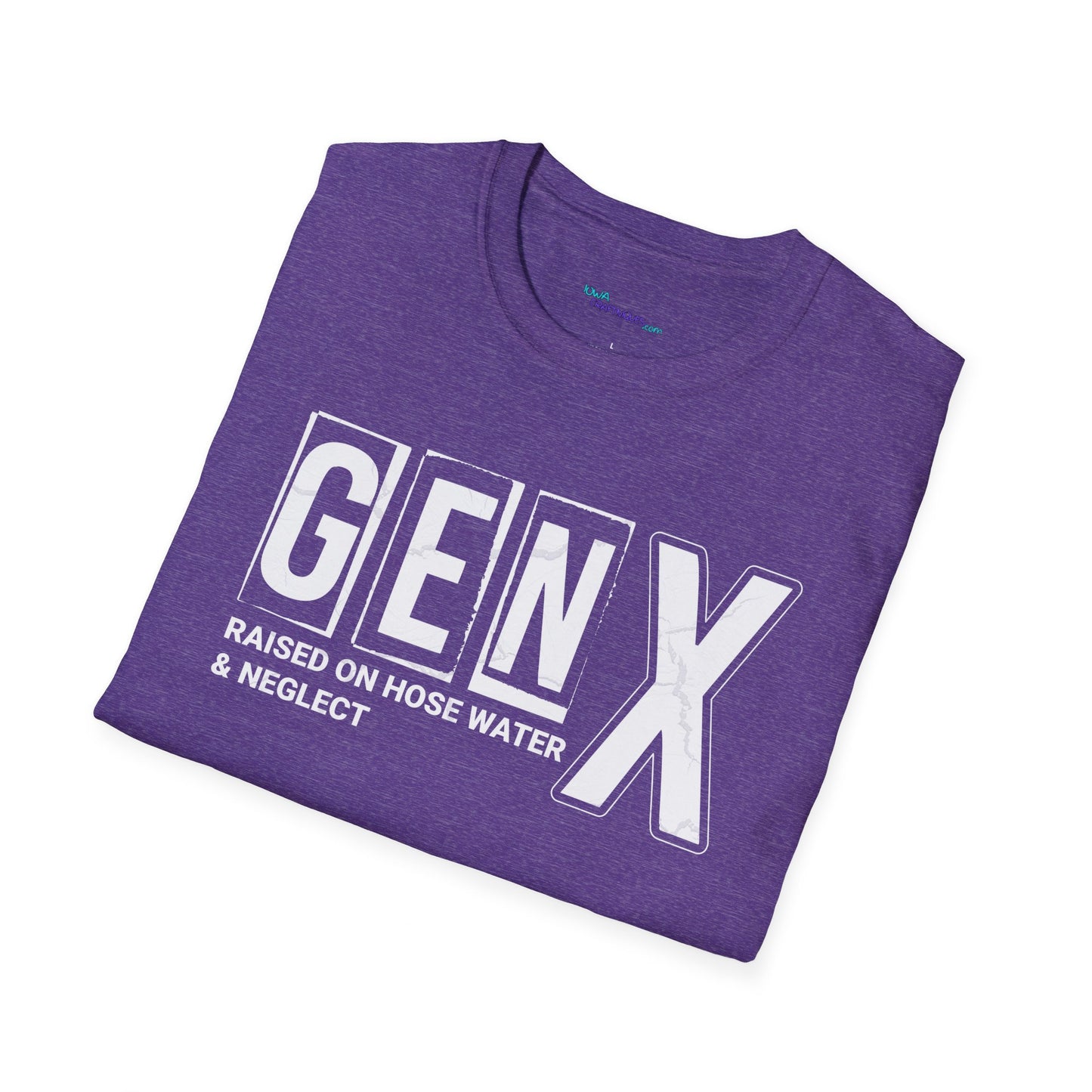 Gen X Raised On Unisex Softstyle T-Shirt