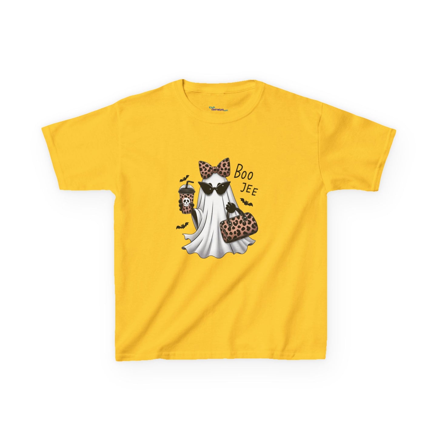 Kids Halloween Ghost Tee, Cute Kids T-Shirt, Boo JEE Halloween Shirt, Halloween Costume T-Shirt, Halloween Party Apparel