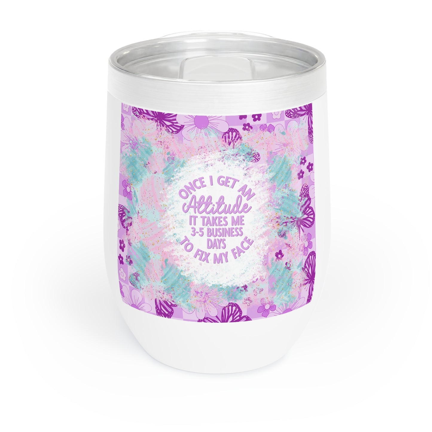 Attitude 12oz Insulated Wine Tumbler
