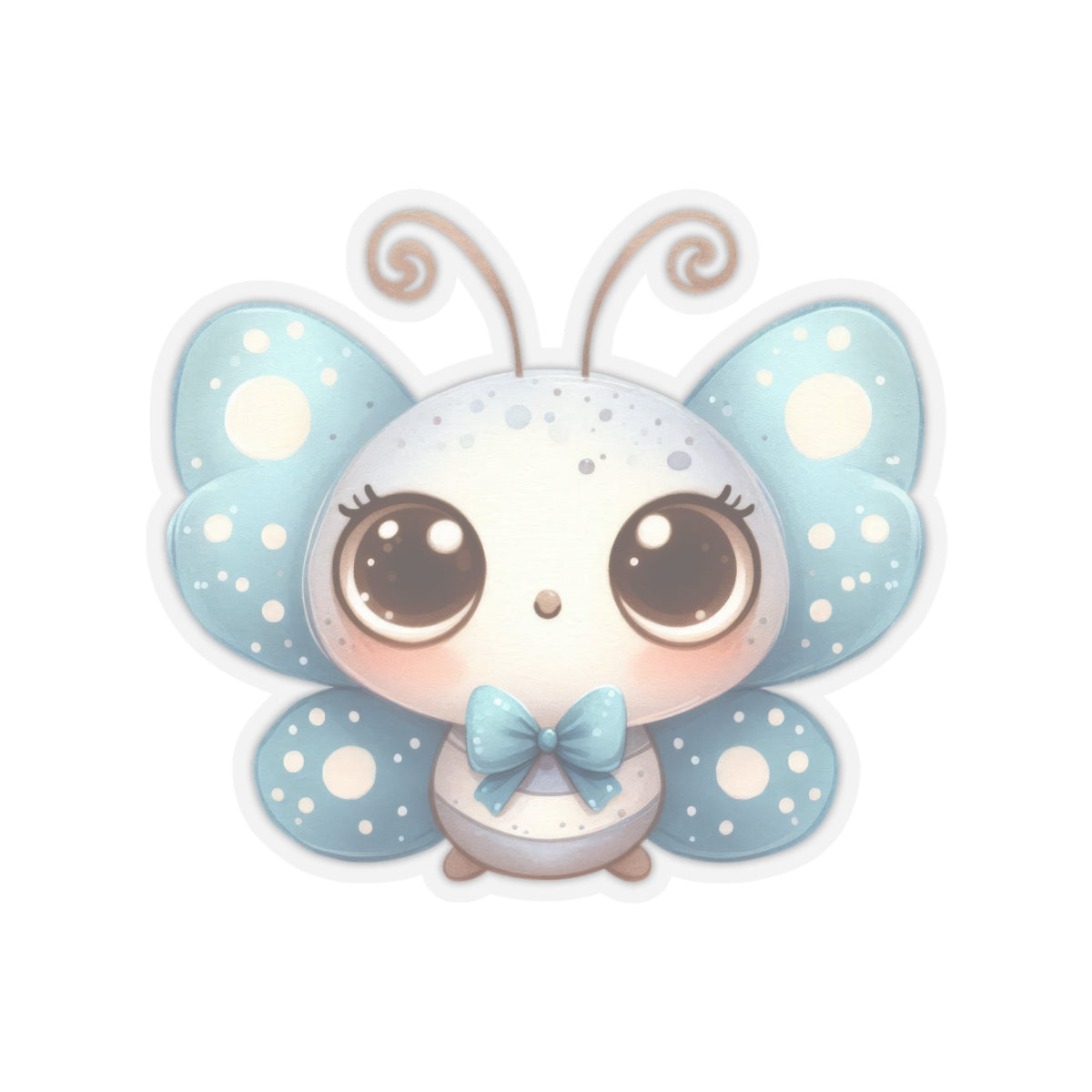 Adorable Butterfly Kiss-Cut Stickers - Cute Aesthetic Décor for Laptops and Essentials