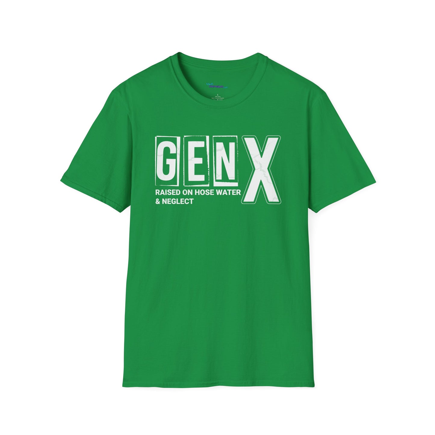 Gen X Raised On Unisex Softstyle T-Shirt
