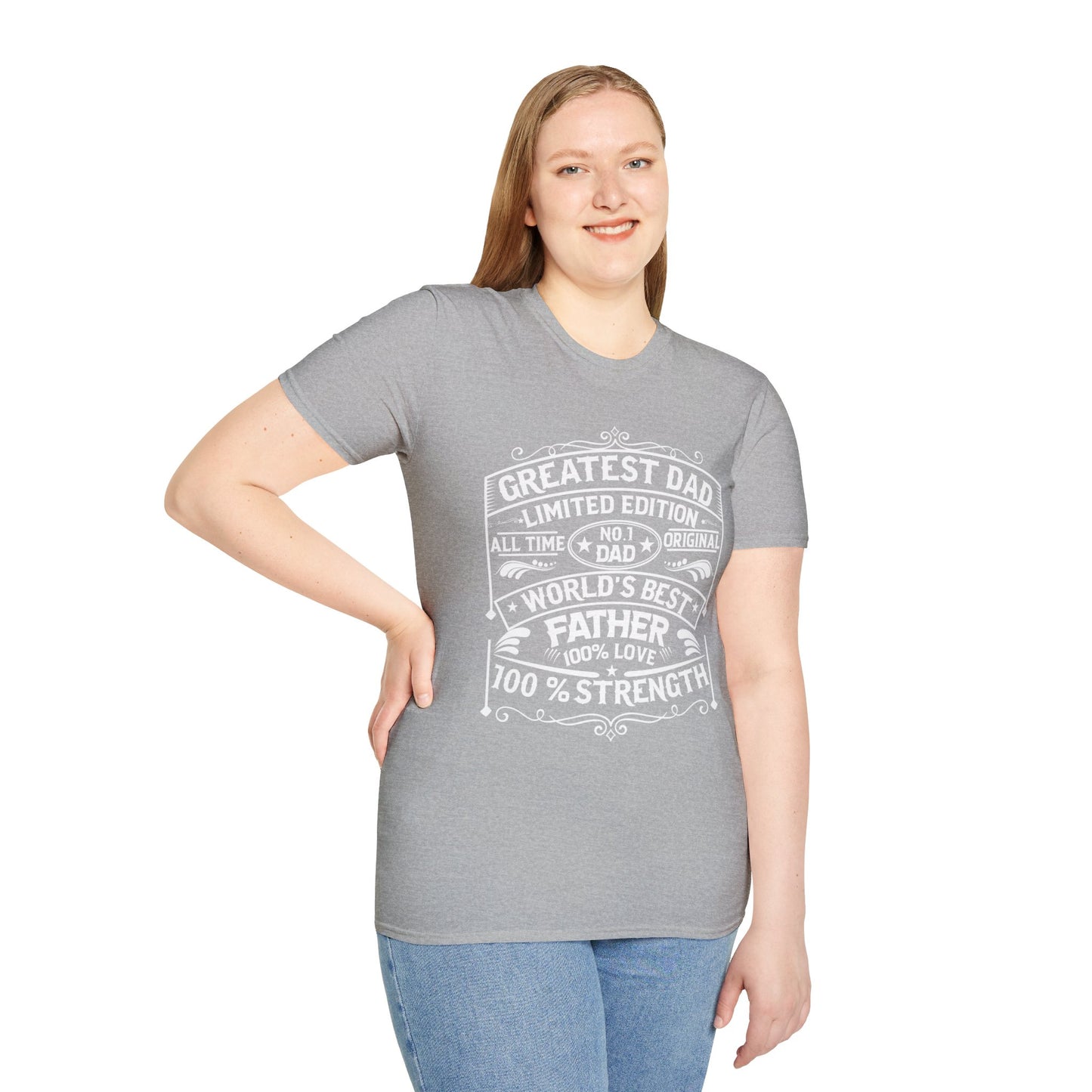 Greatest Dad Limited Edition Unisex Softstyle T -Shirt